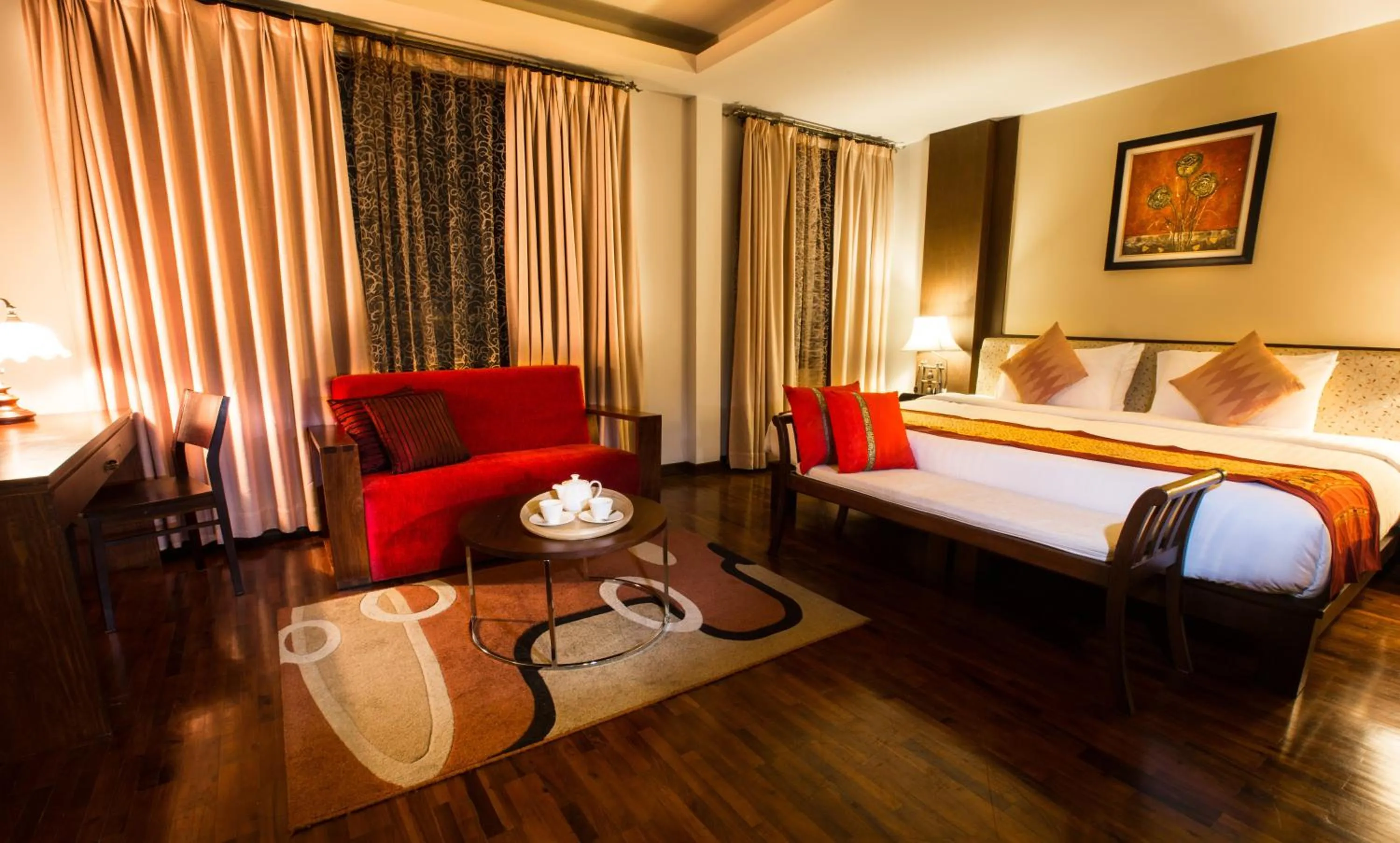 Bed in Salana Boutique Hotel