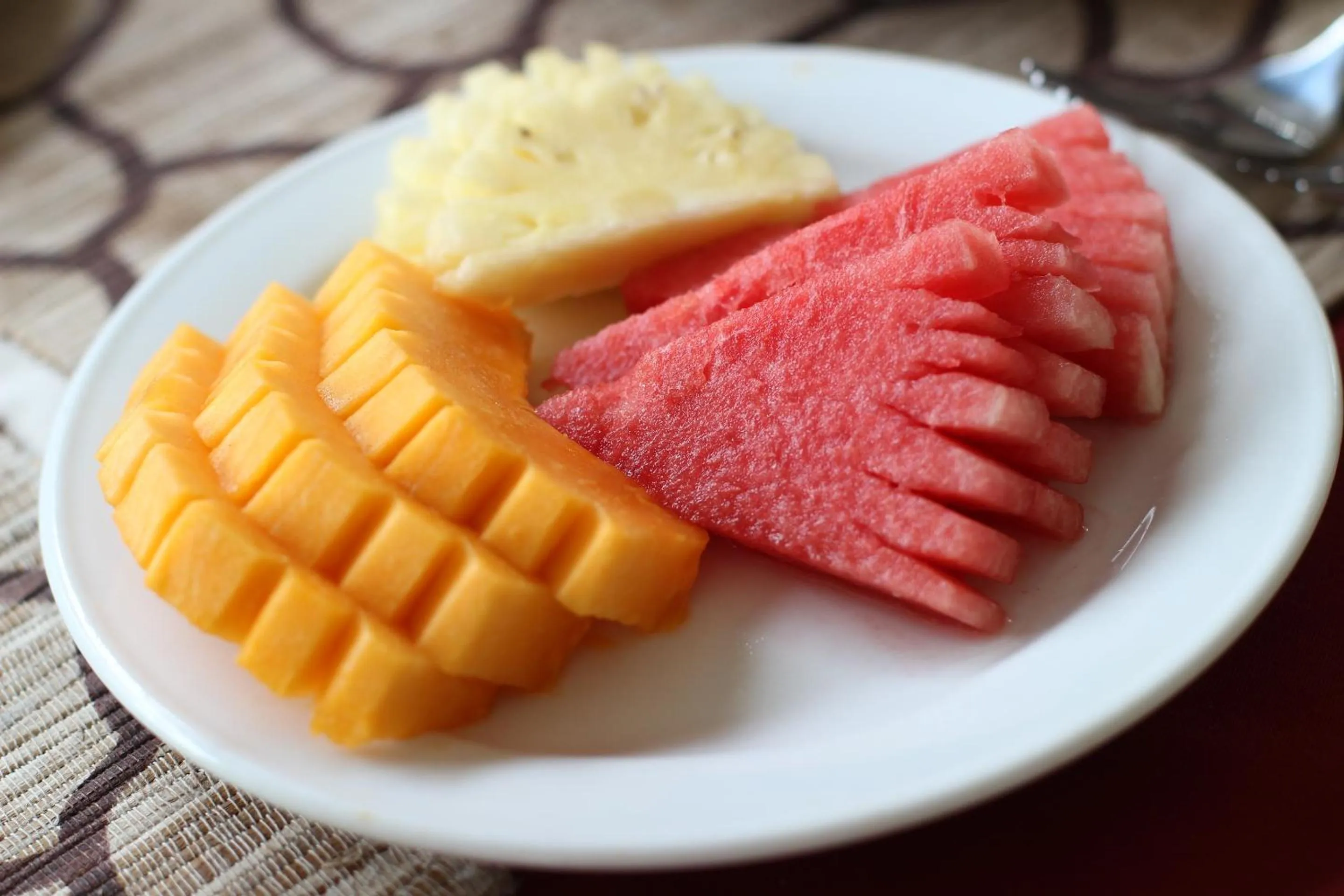 Meals in Putri Ayu Cottages