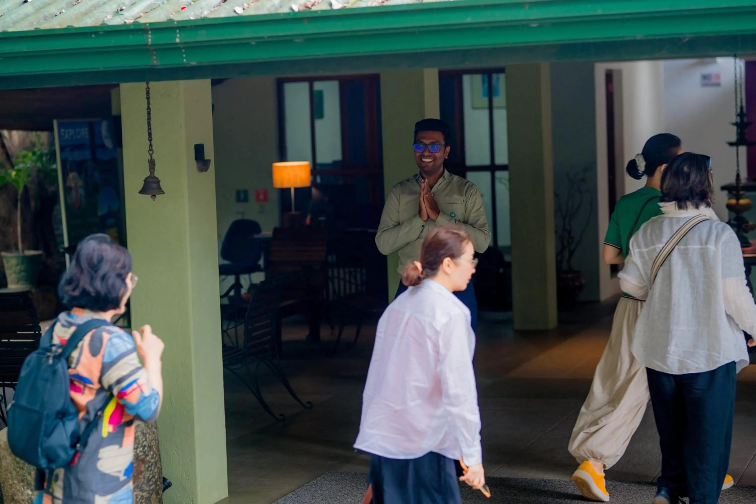 Facade/entrance in Lavendish Lake Giritale - Former Giritale Hotel