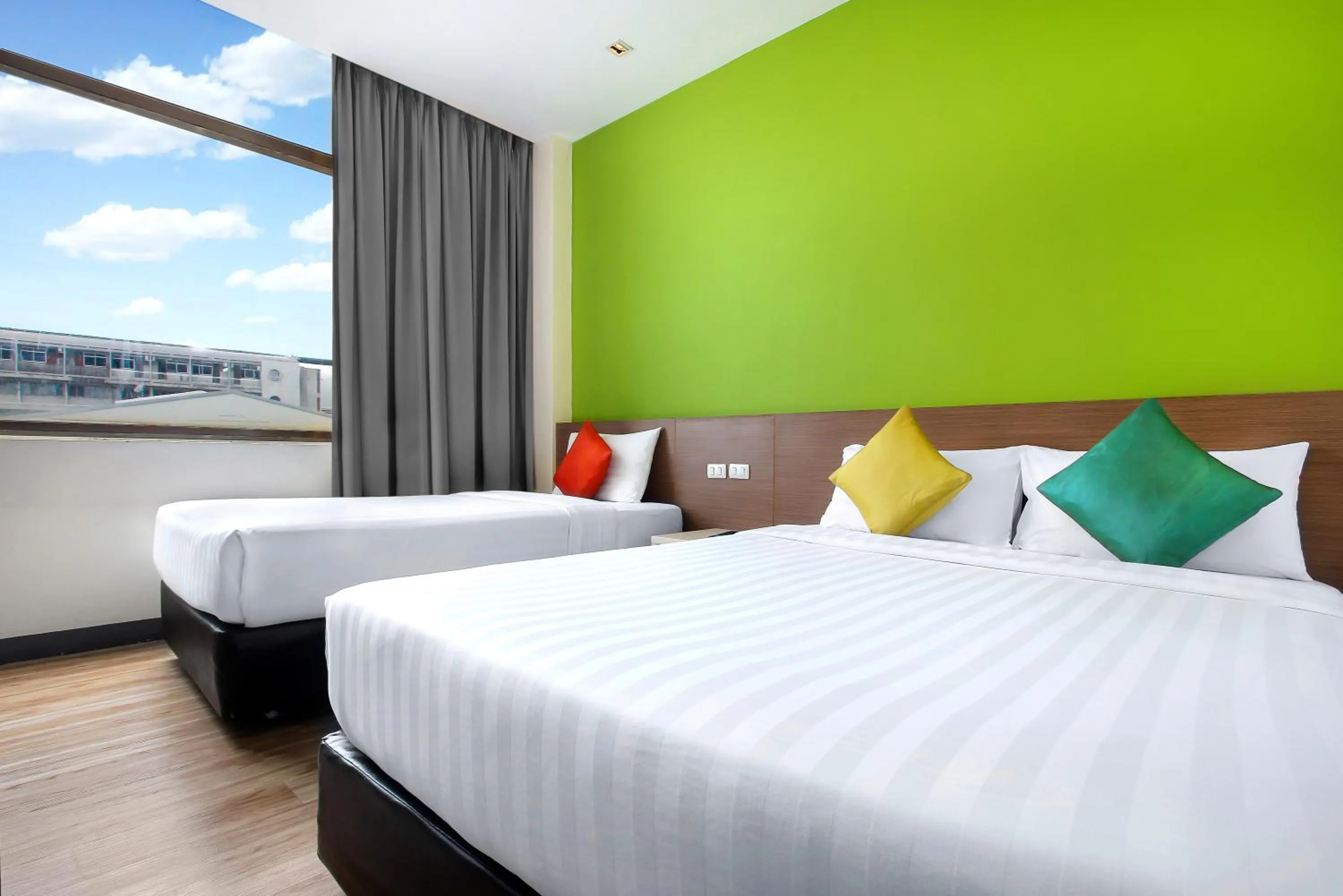 Bedroom, Room Photo in D Varee Xpress Makkasan Hotel