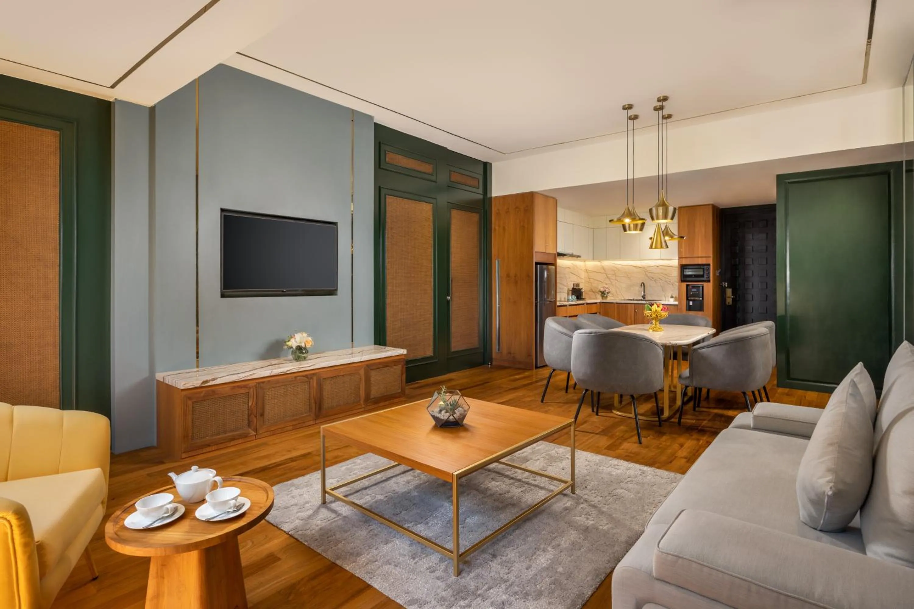 Living room in The Seminyak Beach Resort & Spa