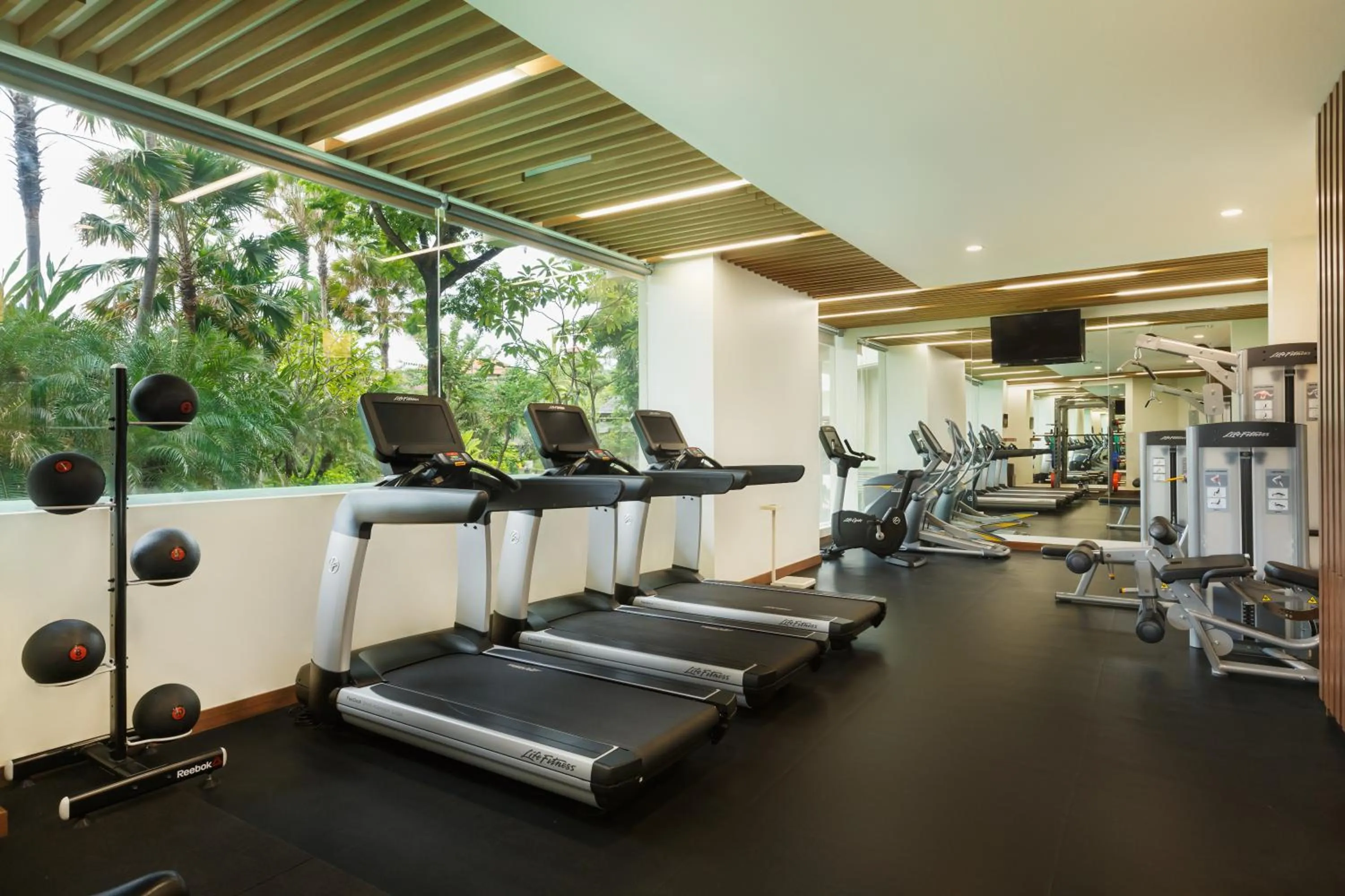 Fitness centre/facilities in The Seminyak Beach Resort & Spa