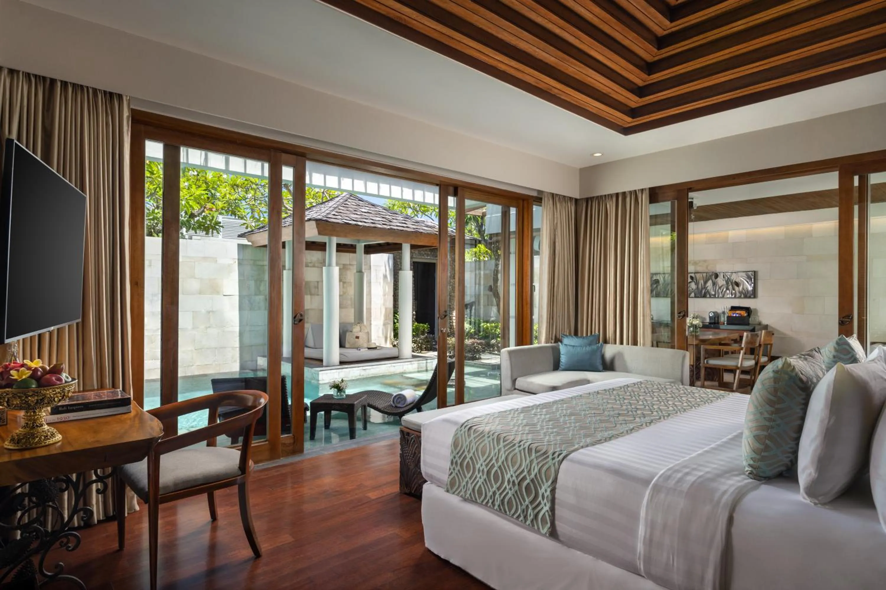 Bedroom, Bed in The Seminyak Beach Resort & Spa