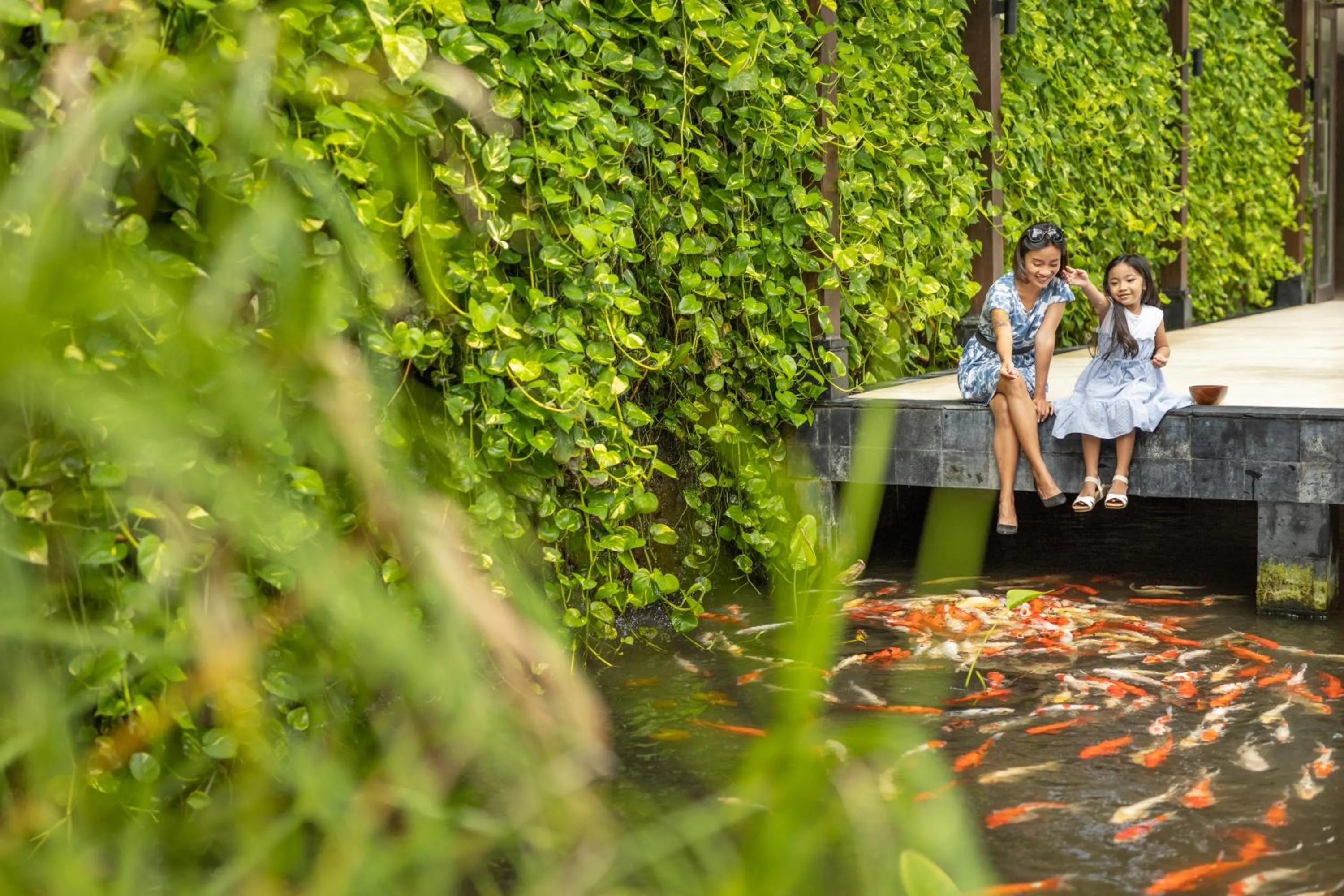 Garden in The Seminyak Beach Resort & Spa