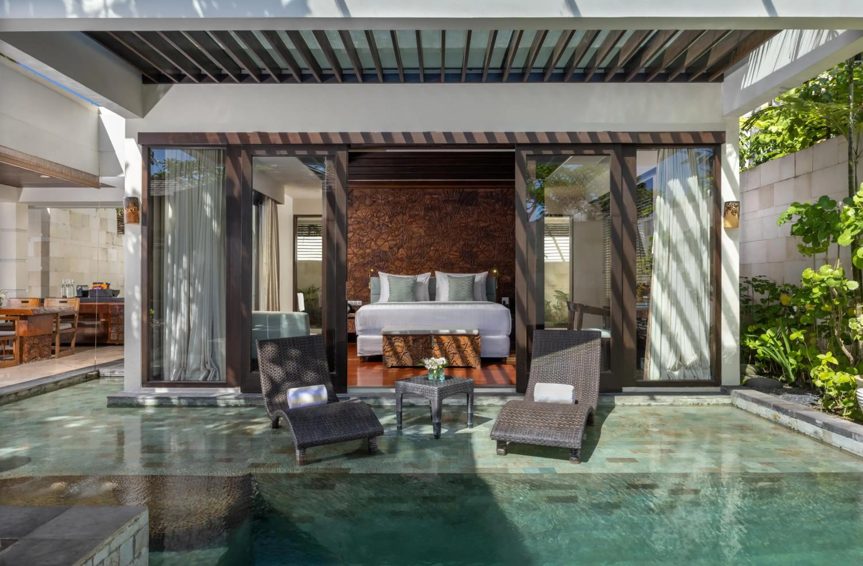 Bedroom in The Seminyak Beach Resort & Spa