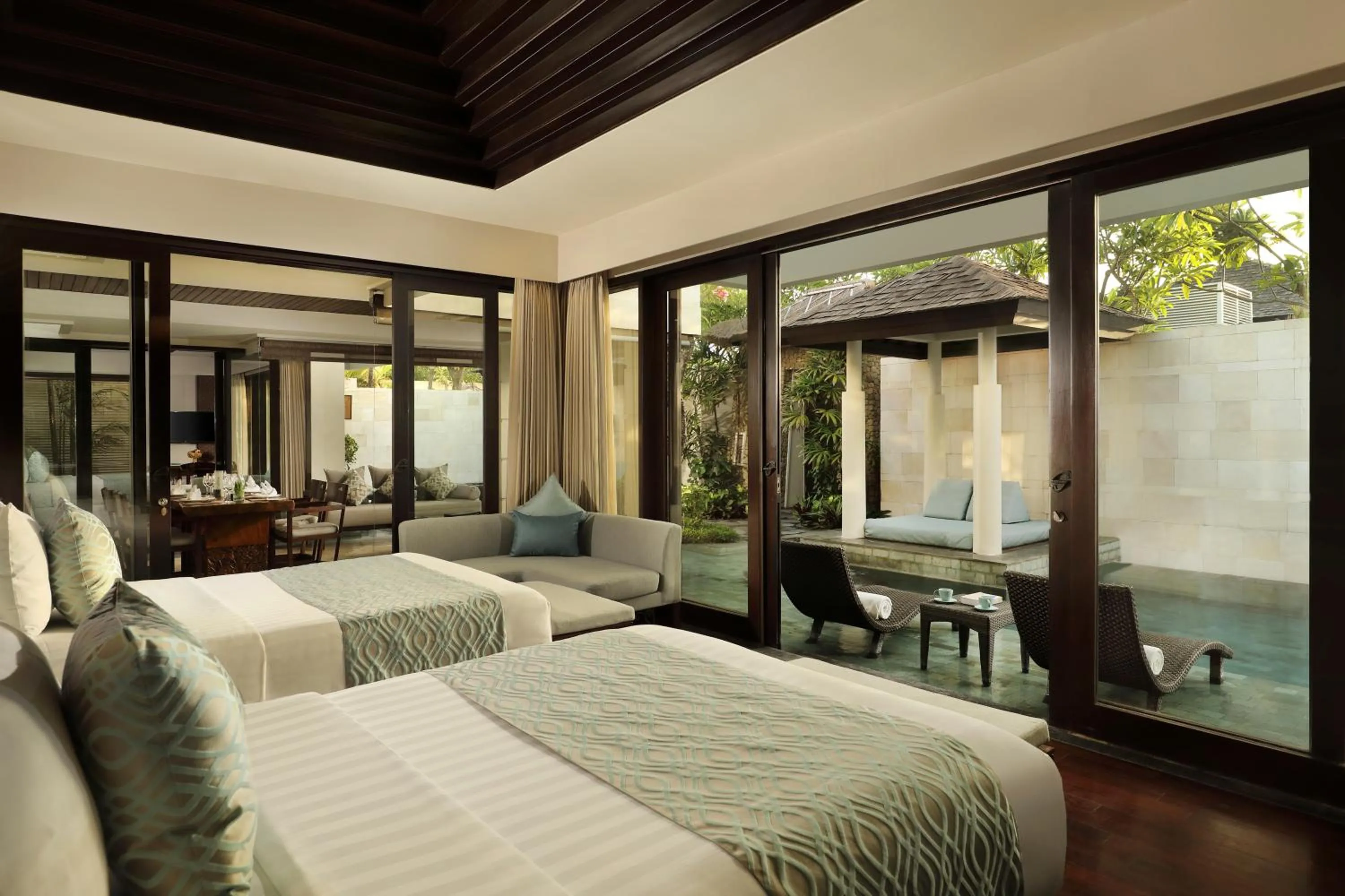 Bed in The Seminyak Beach Resort & Spa