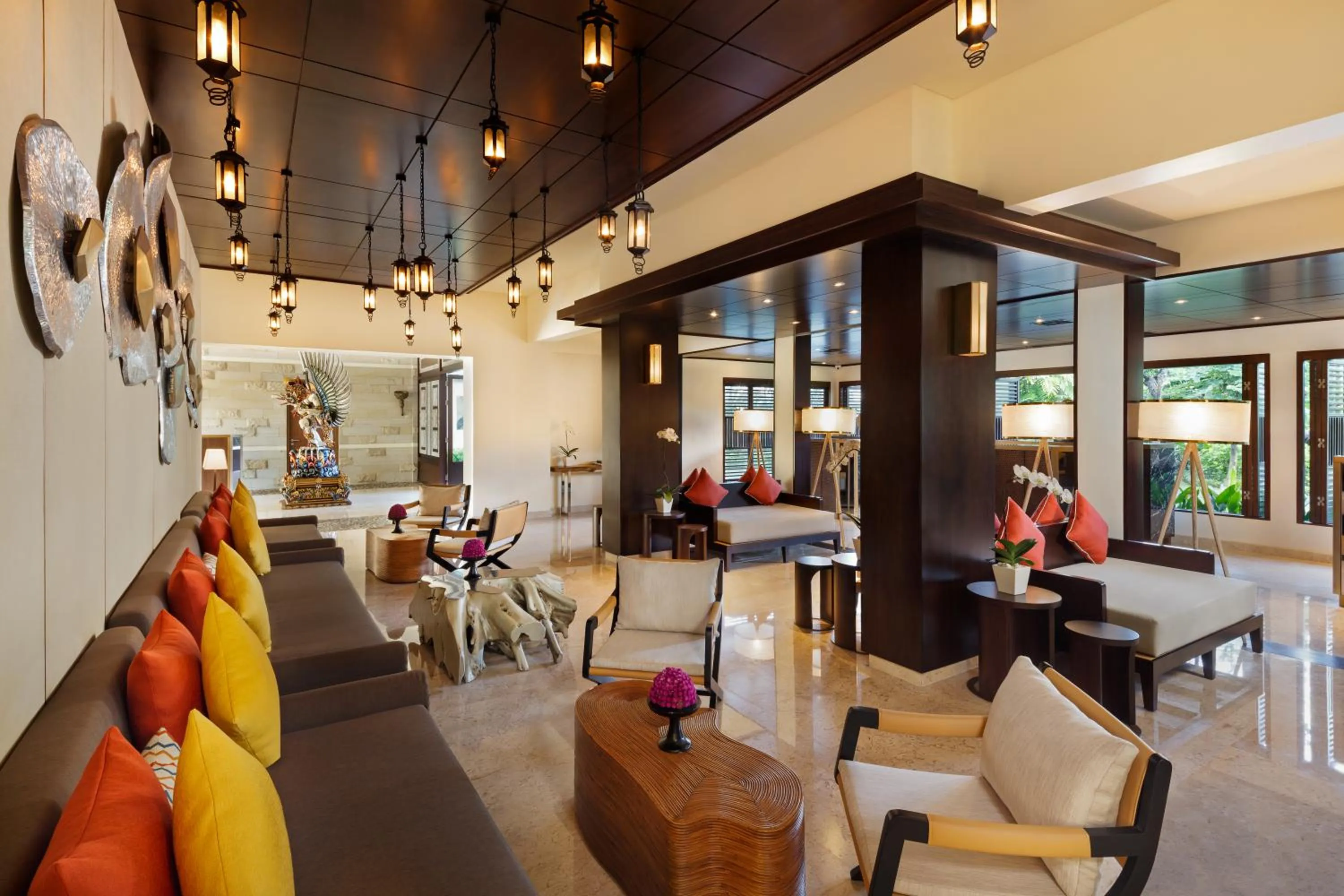 Lobby or reception in The Seminyak Beach Resort & Spa