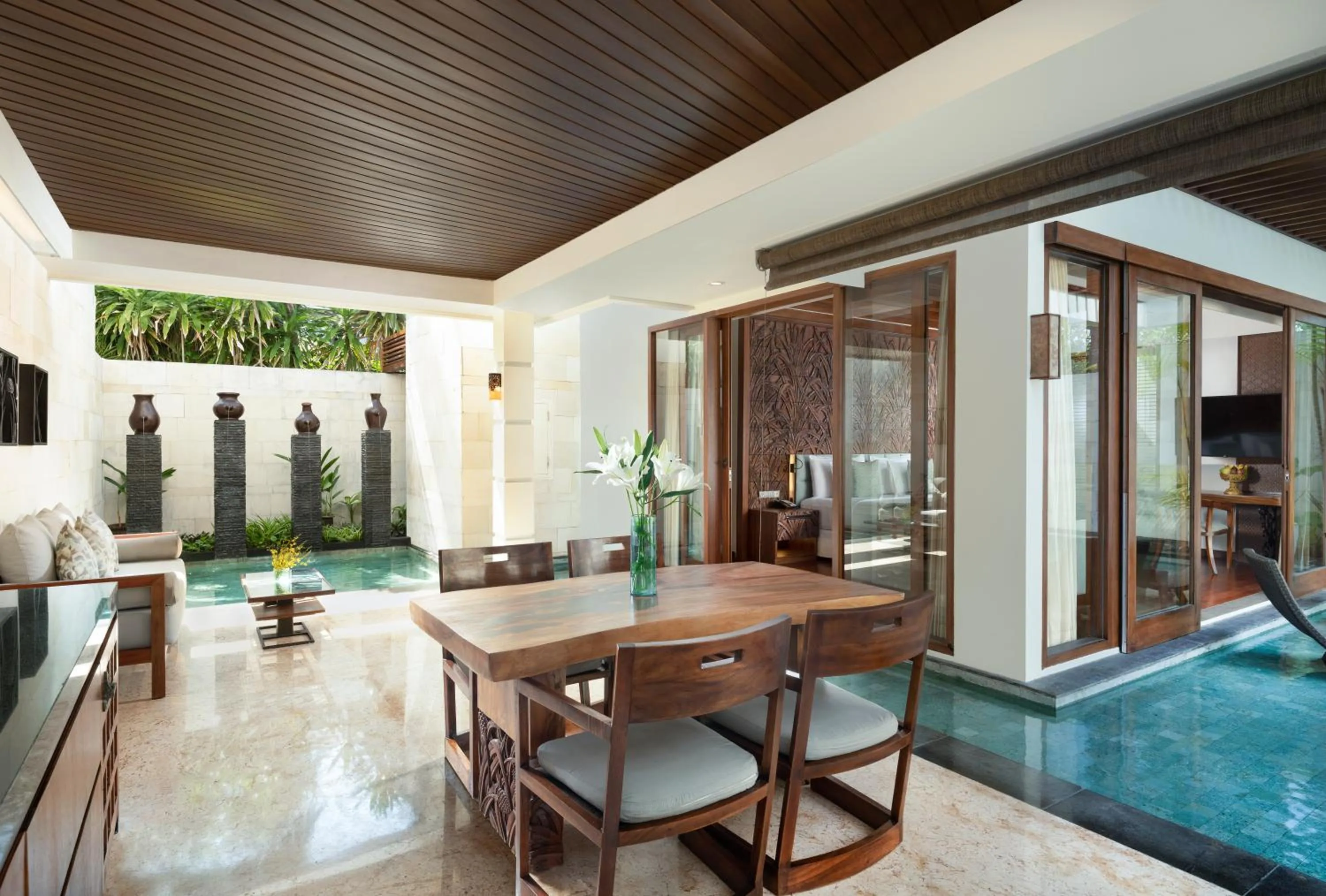 Living room in The Seminyak Beach Resort & Spa