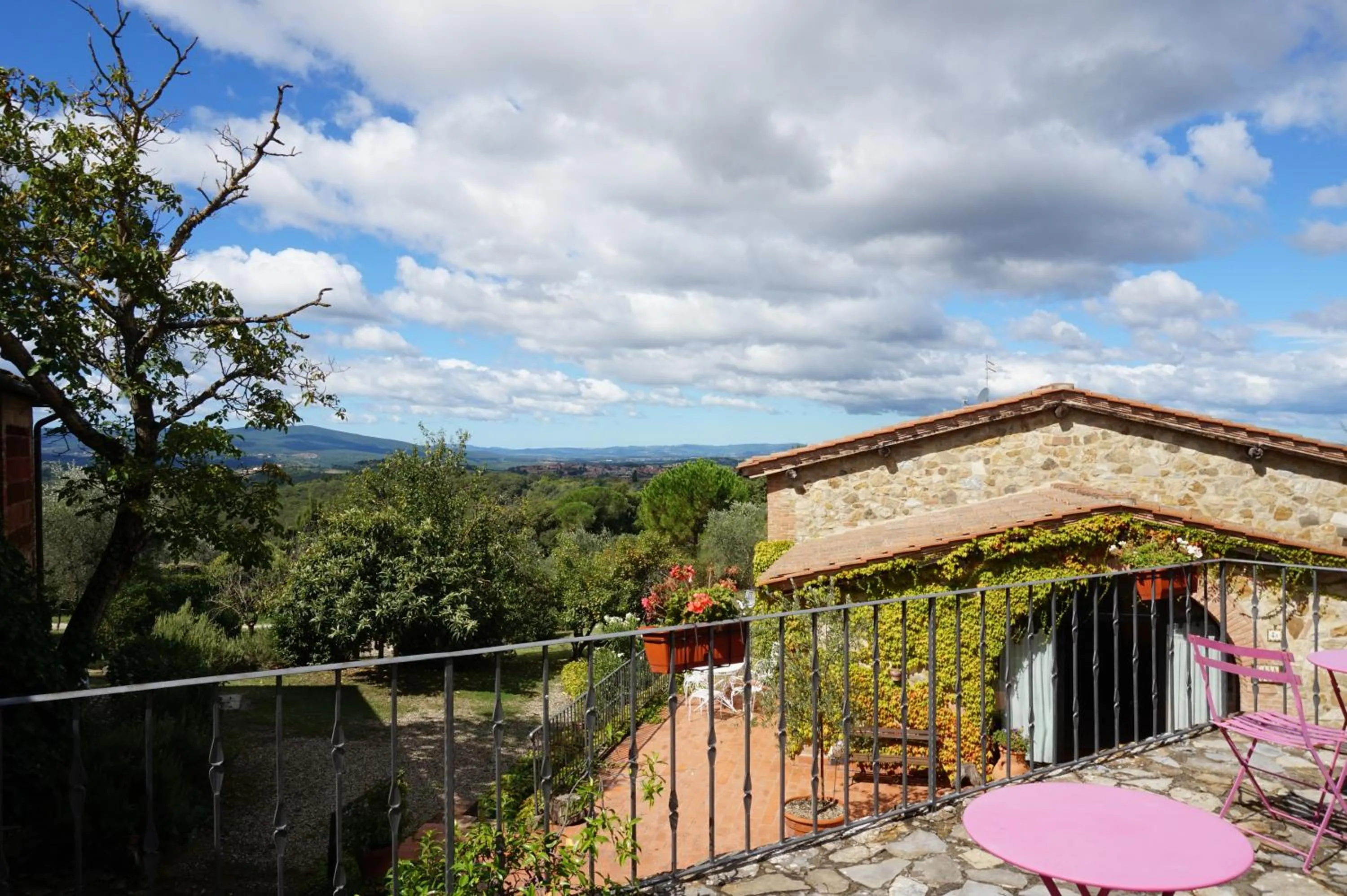 View (from property/room) in Casa Lucia in Chianti