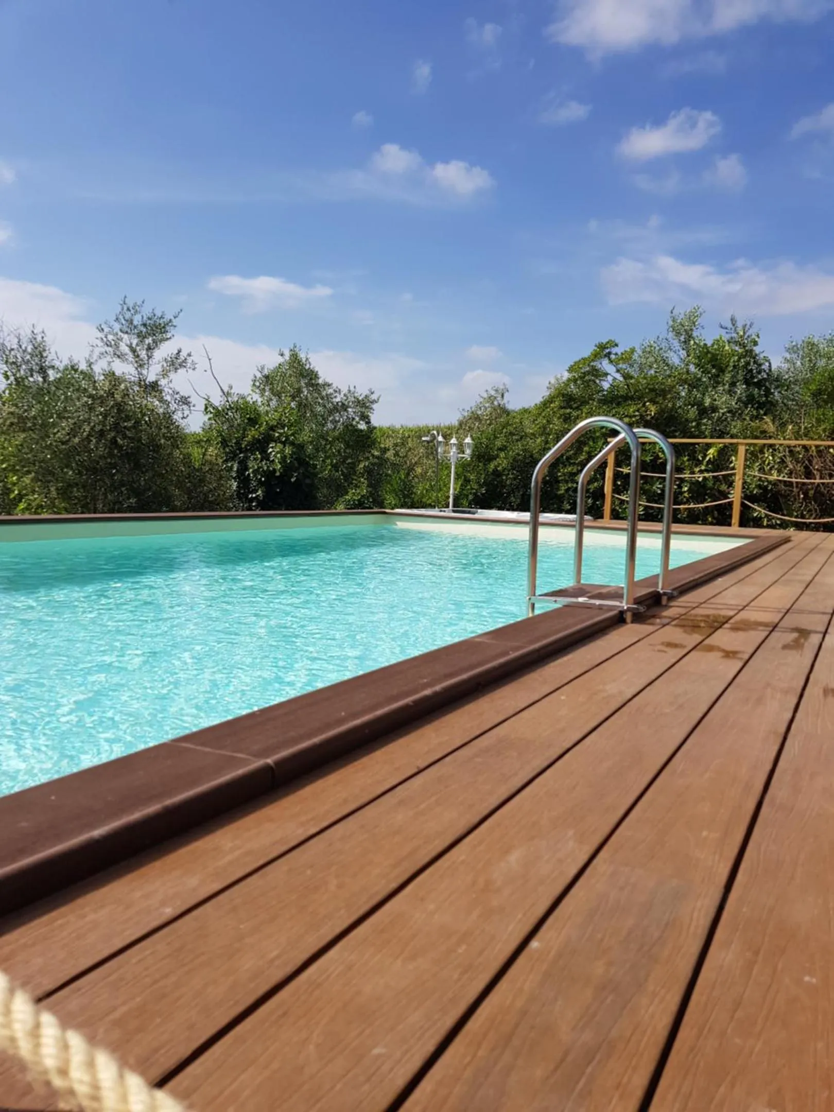 Swimming pool in Casa Lucia in Chianti