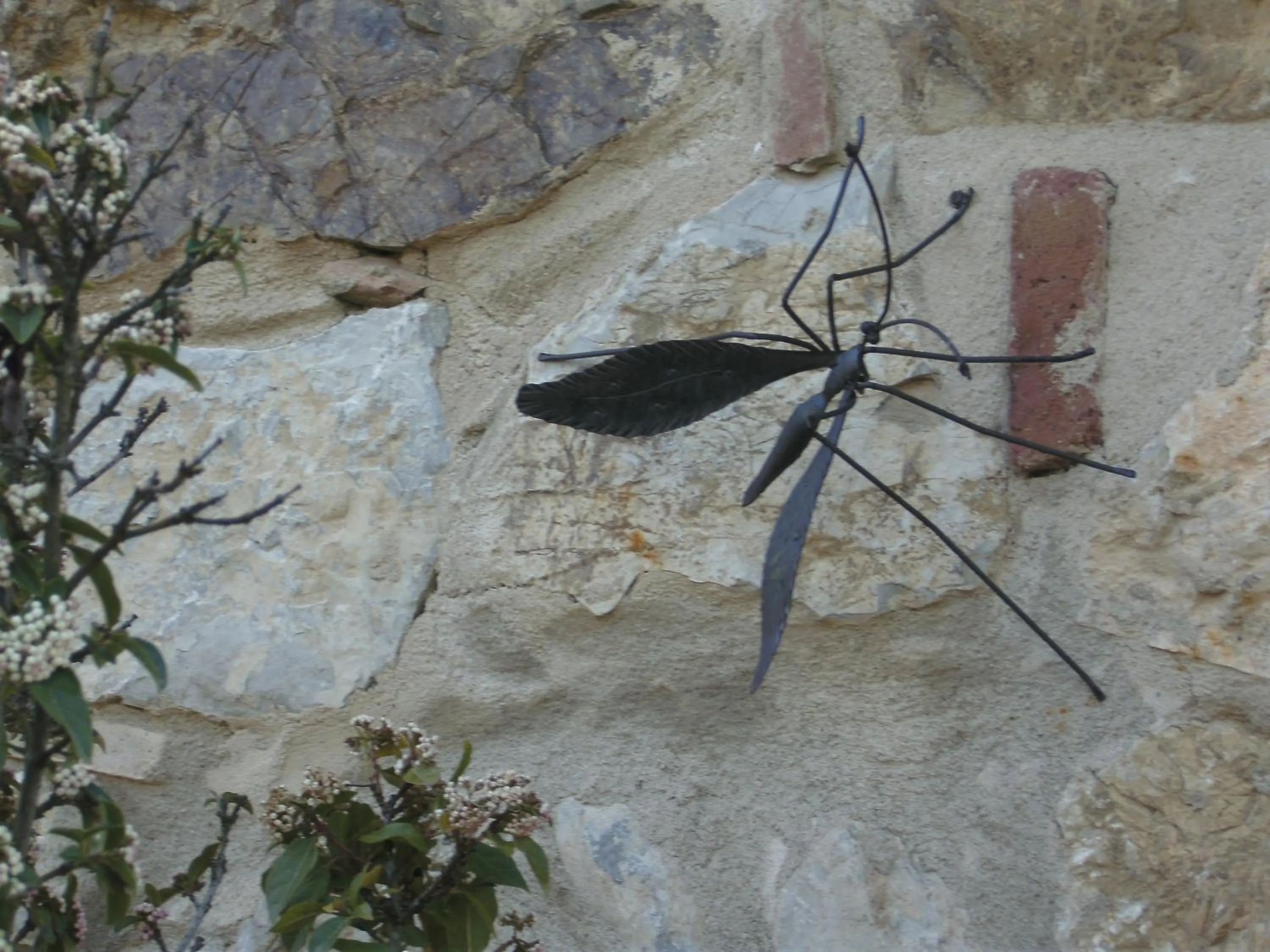 Decorative detail in Casa Lucia in Chianti
