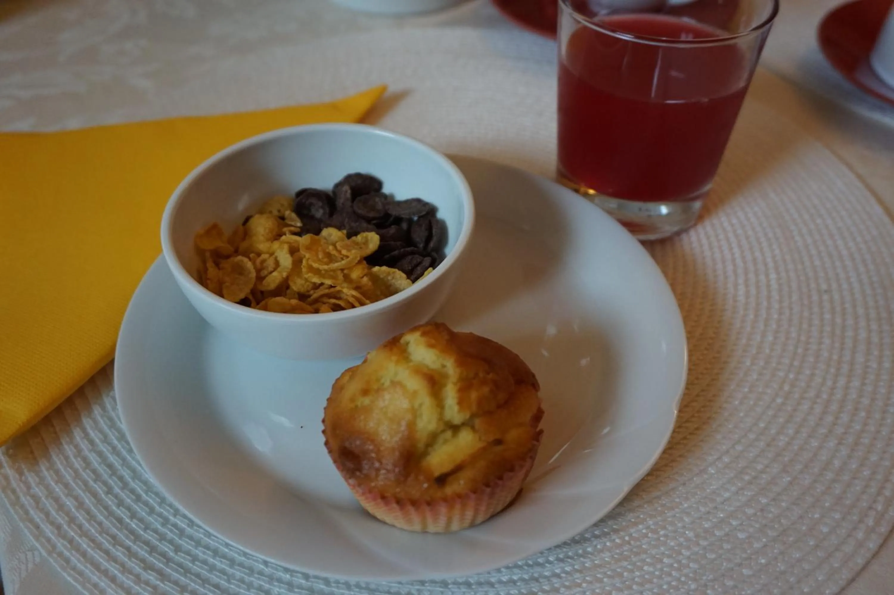 Food and drinks in Casa Lucia in Chianti