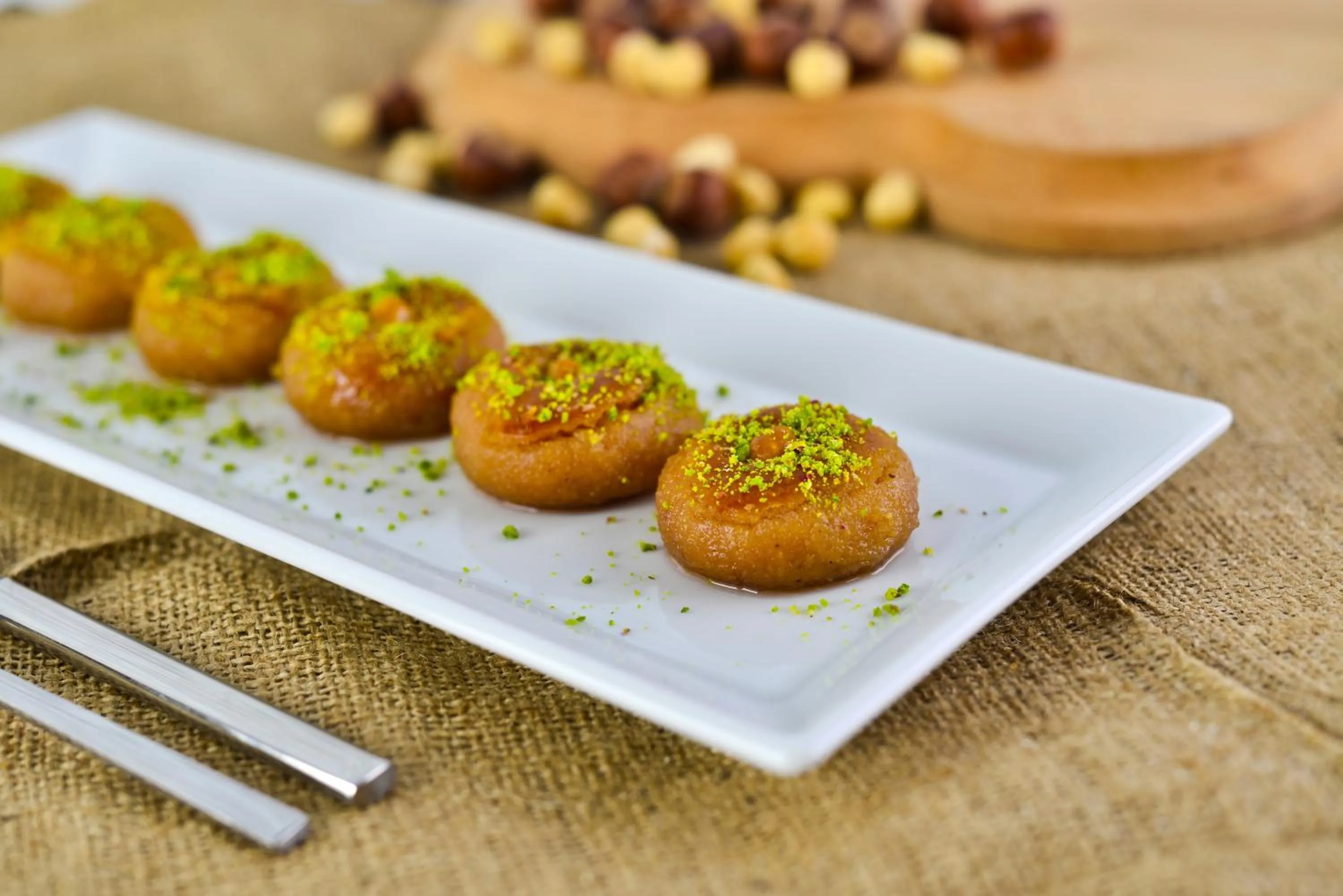 Food close-up in Nobel Hotel