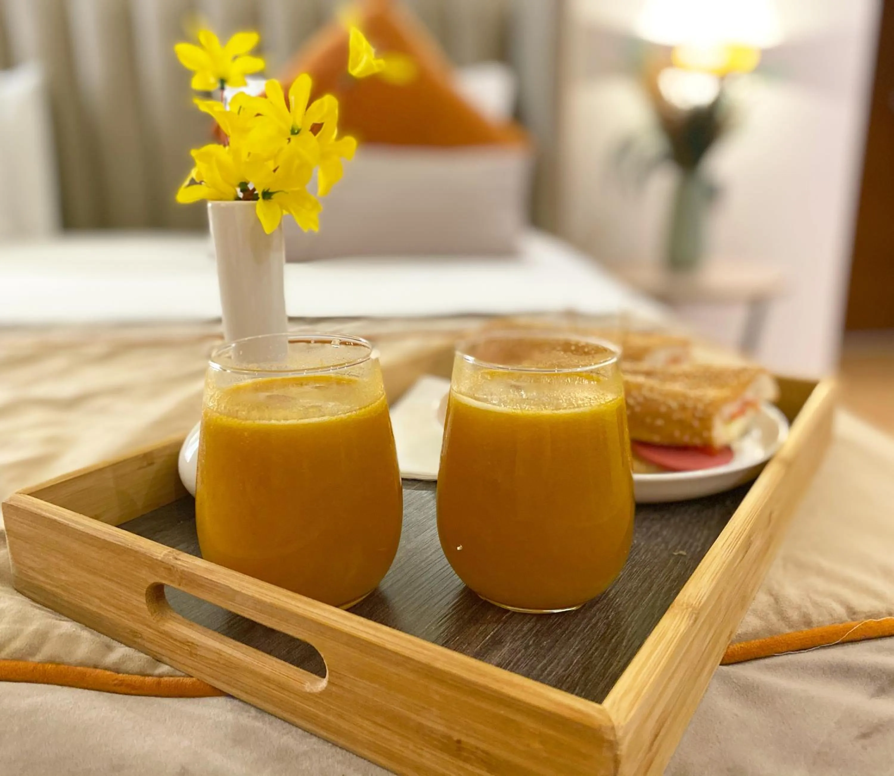 Food and drinks, Bed in Nobel Hotel