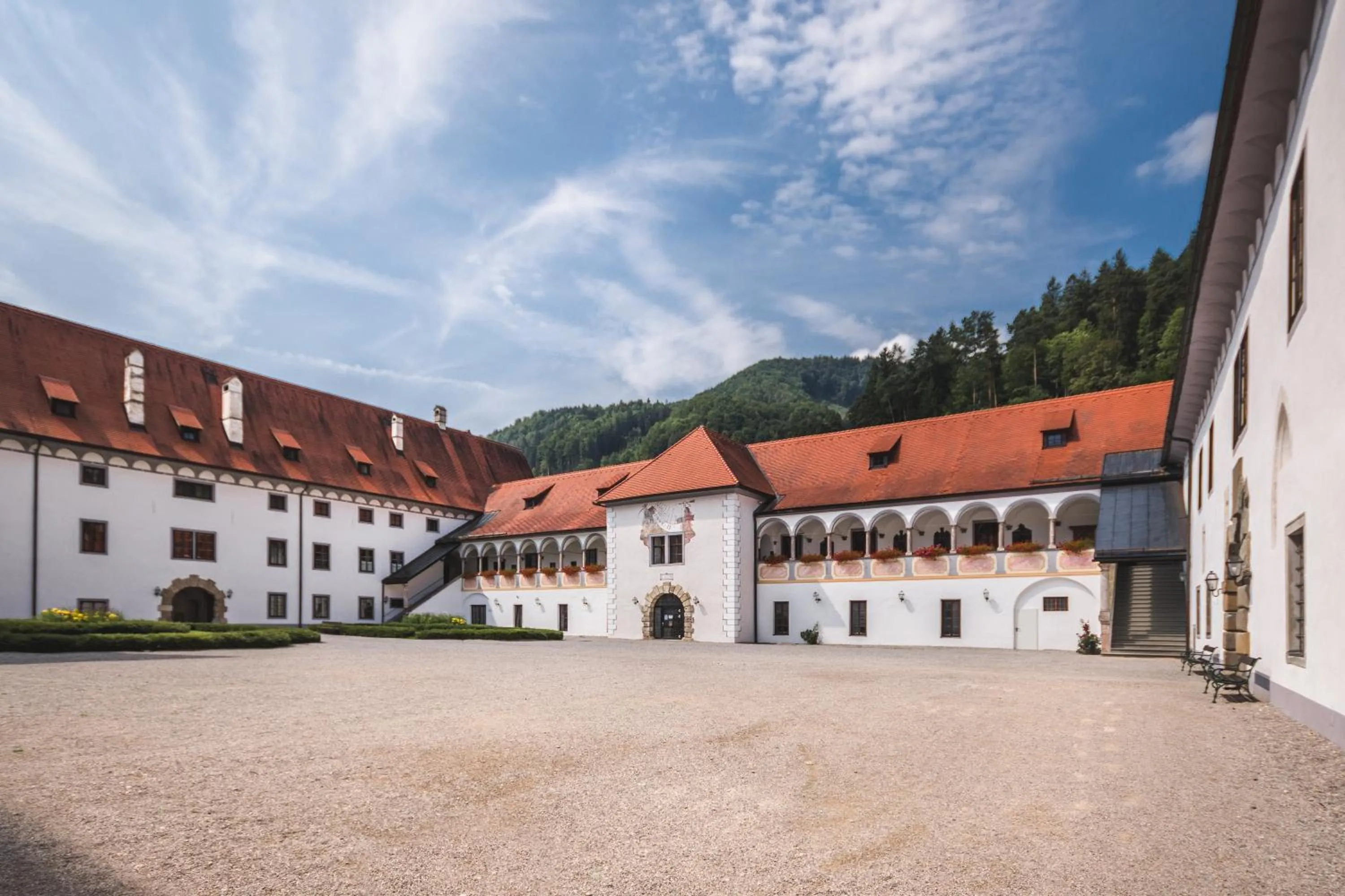 Property building in Hotel Kartause