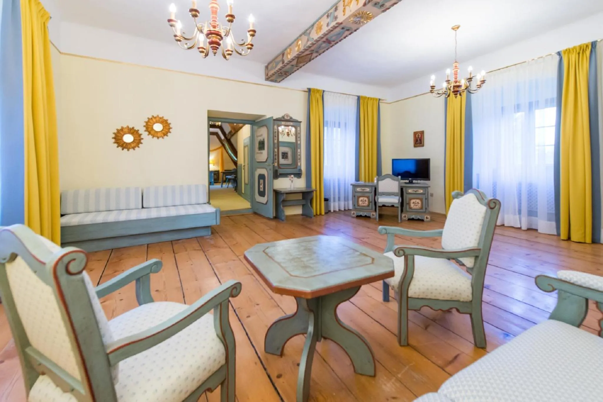 Seating area in Hotel Kartause