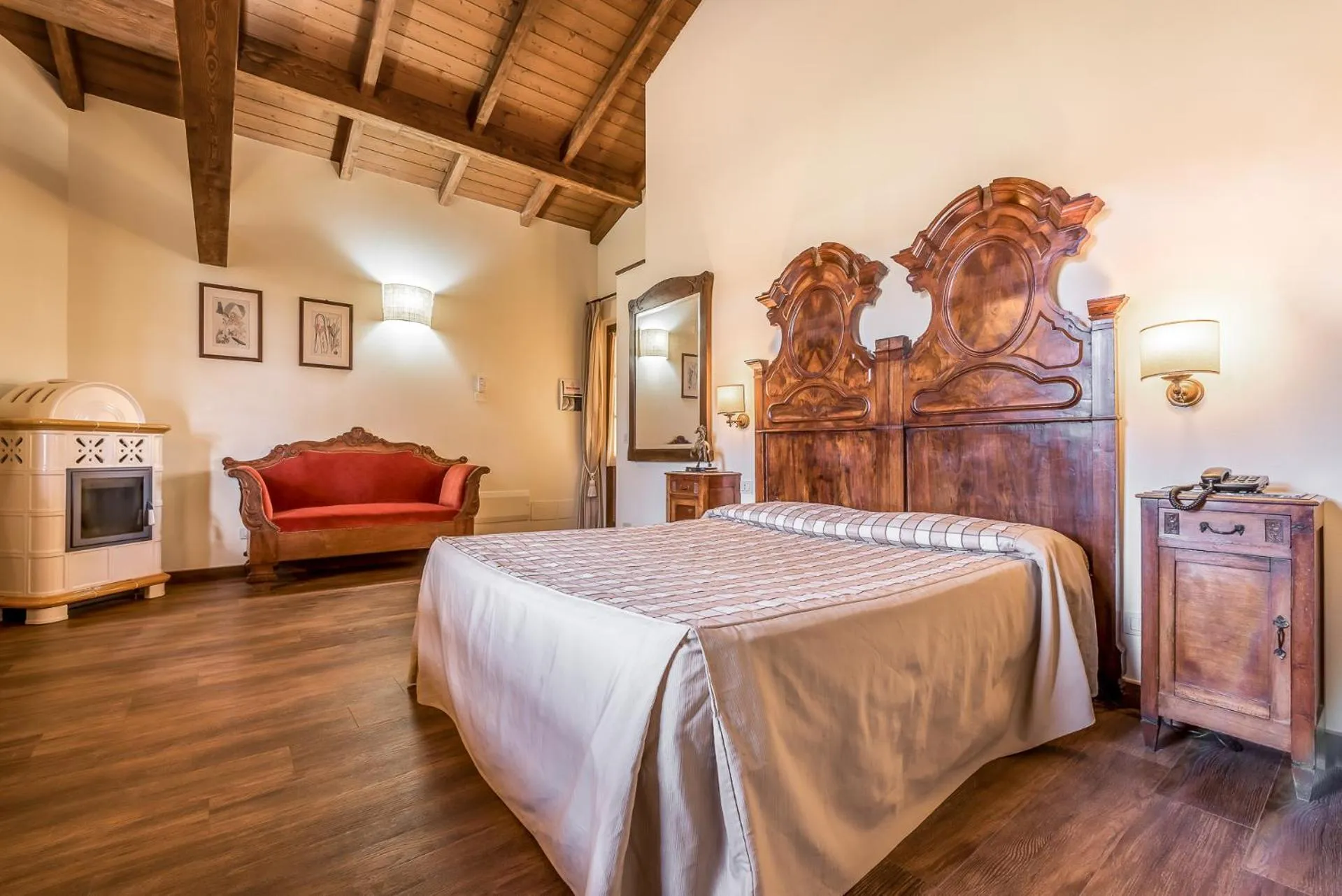 Bedroom, Bed in Antico Casale