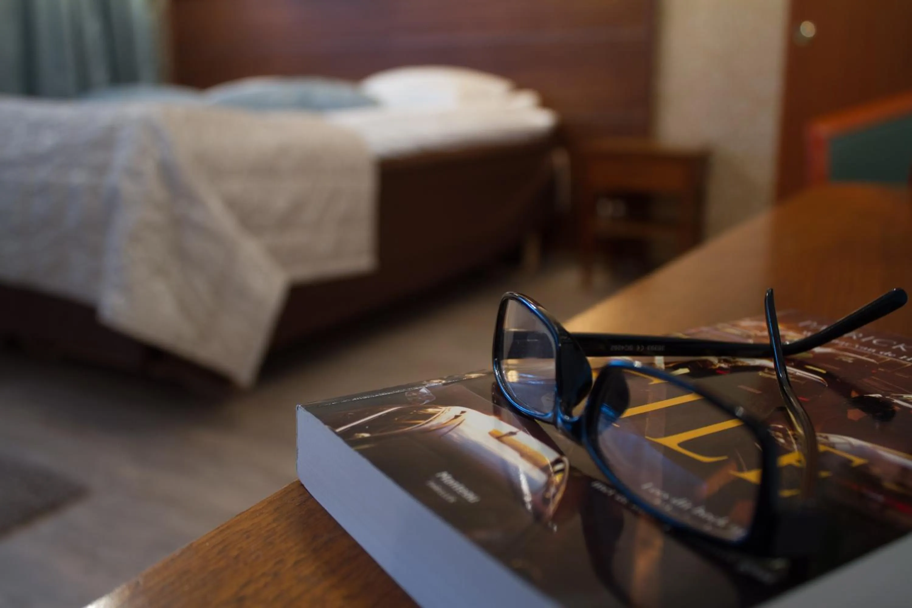 Decorative detail, Bed in Hotel Fjalar