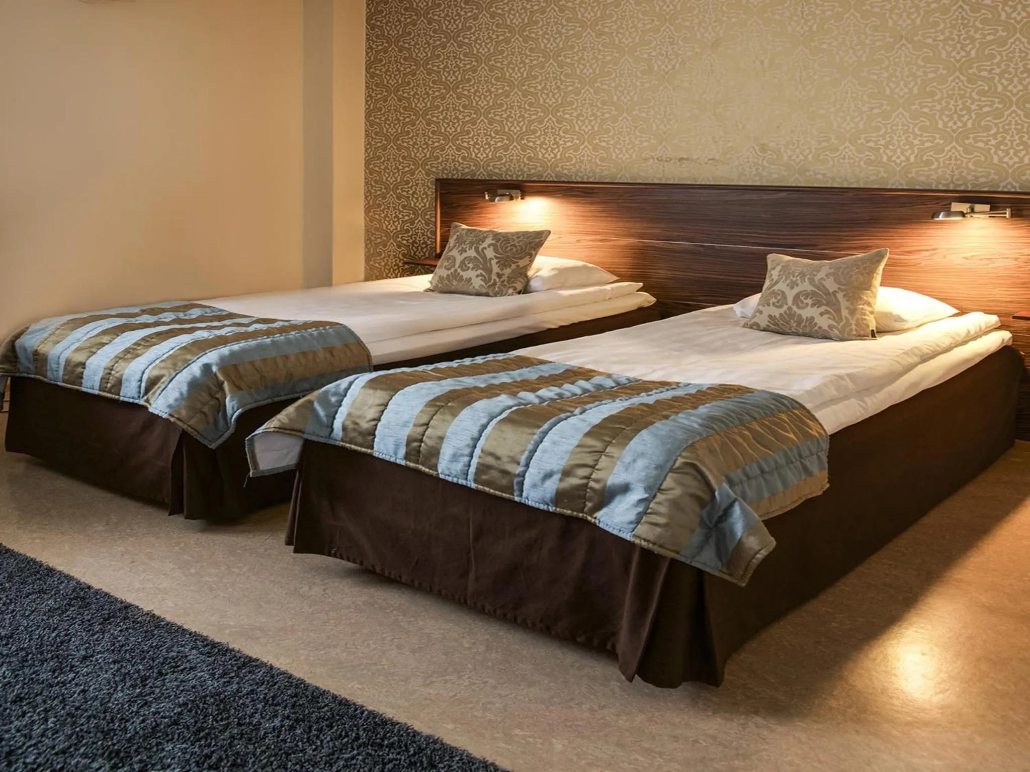 Bedroom, Bed in Hotel Fjalar