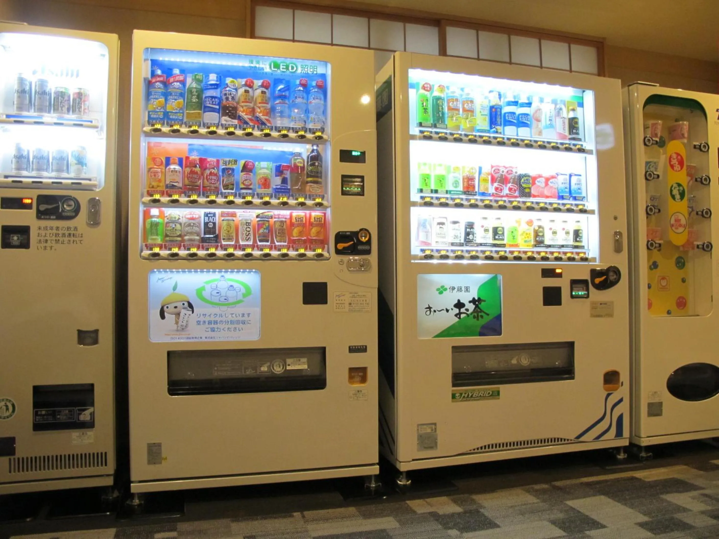 Alcoholic drinks in Nikko Tokinoyuu