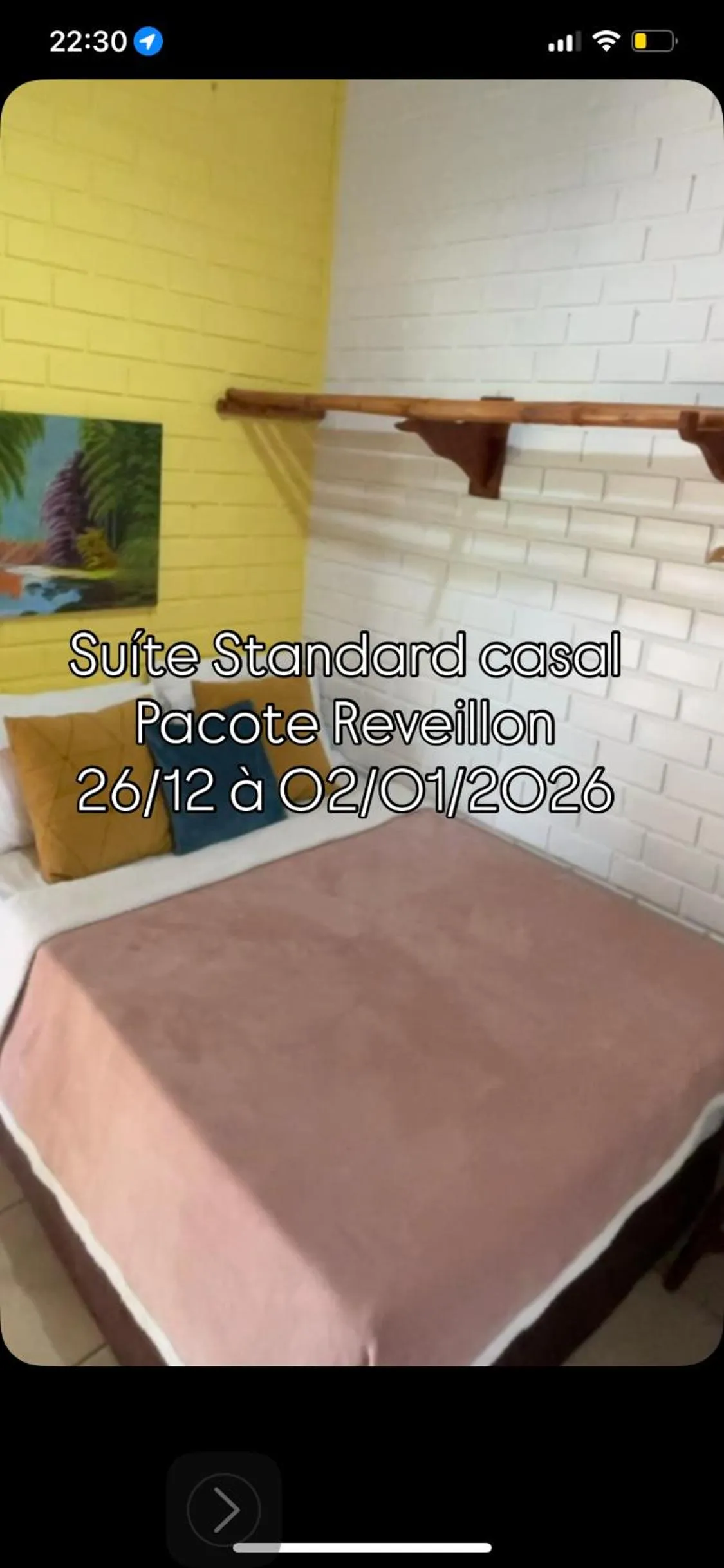 View (from property/room) in Pousada Areias do Embaú