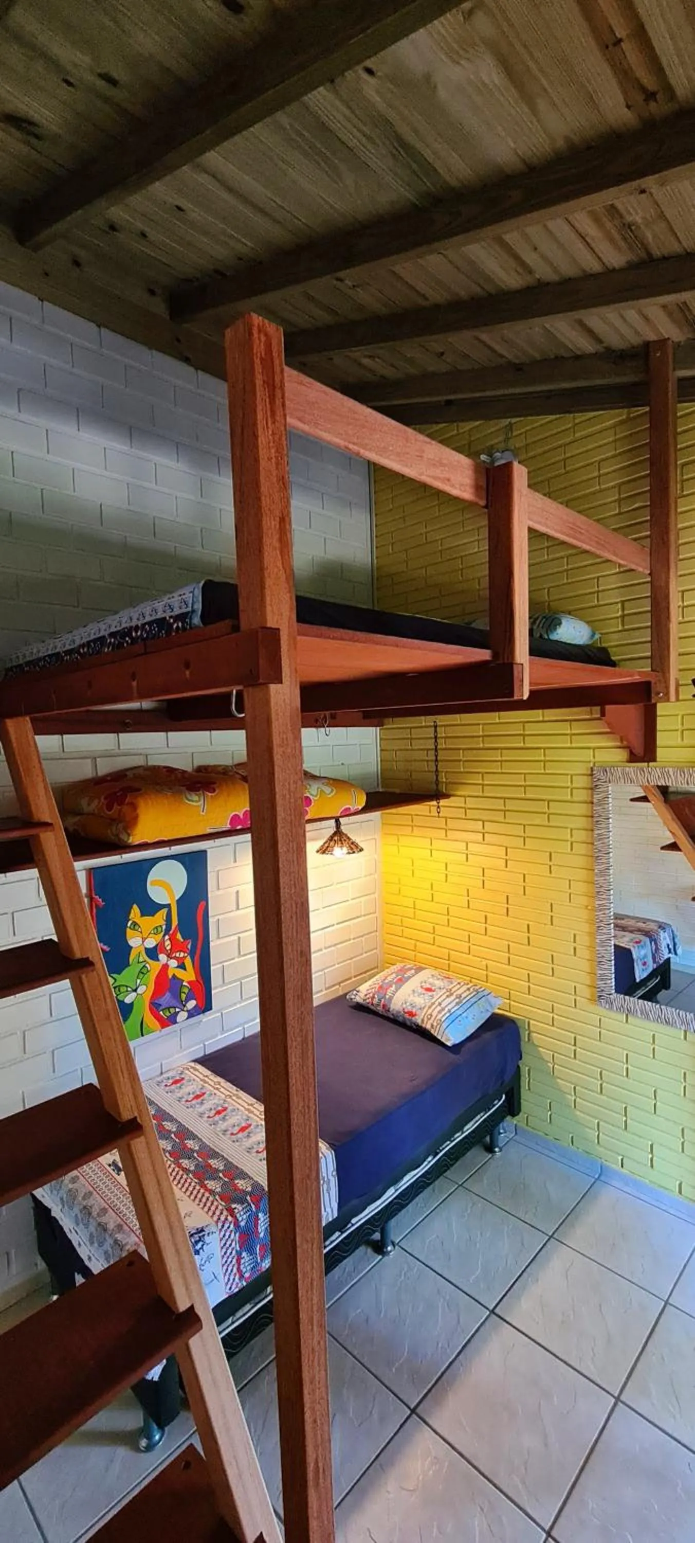 Photo of the whole room, Bed in Pousada Areias do Embaú