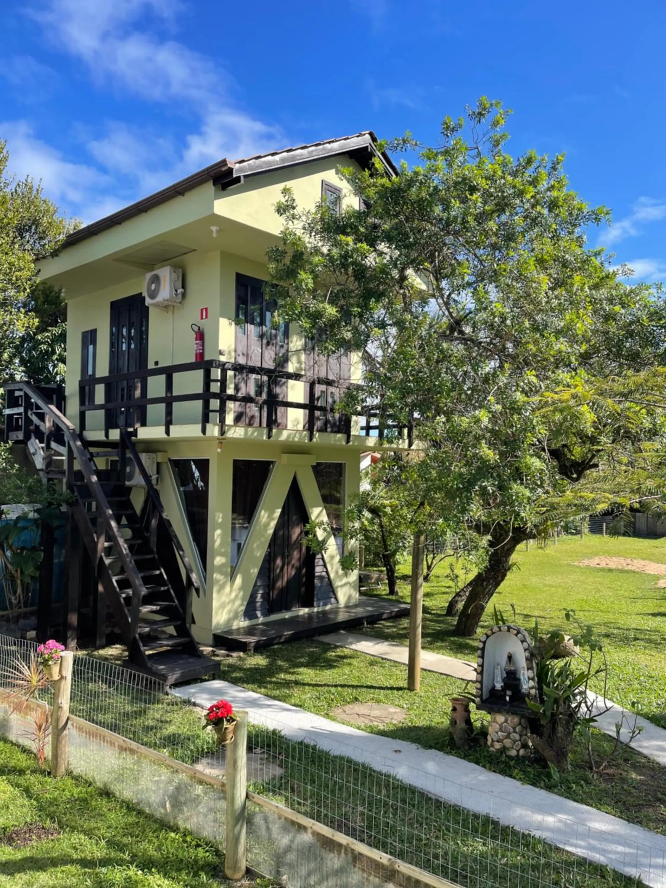 Garden in Pousada Areias do Embaú