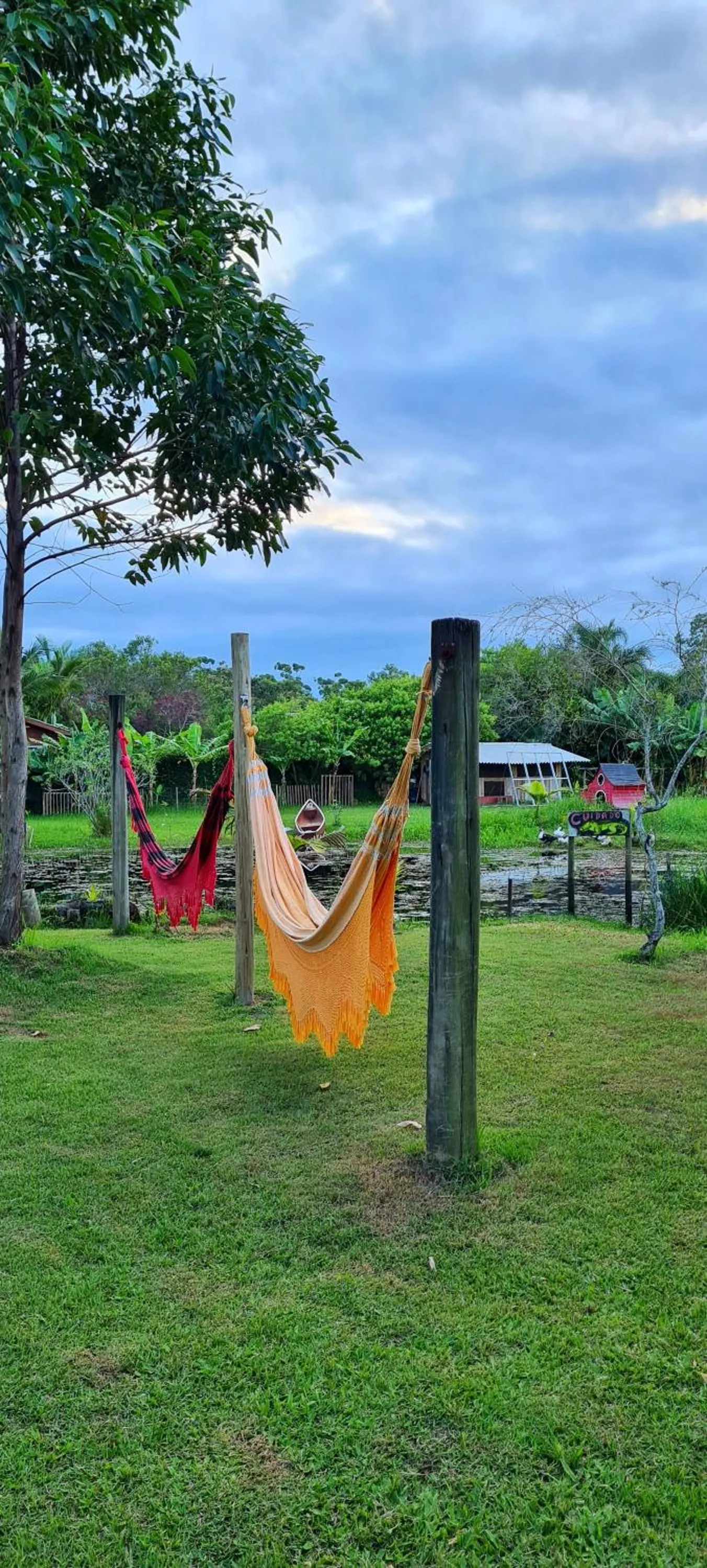Garden in Pousada Areias do Embaú