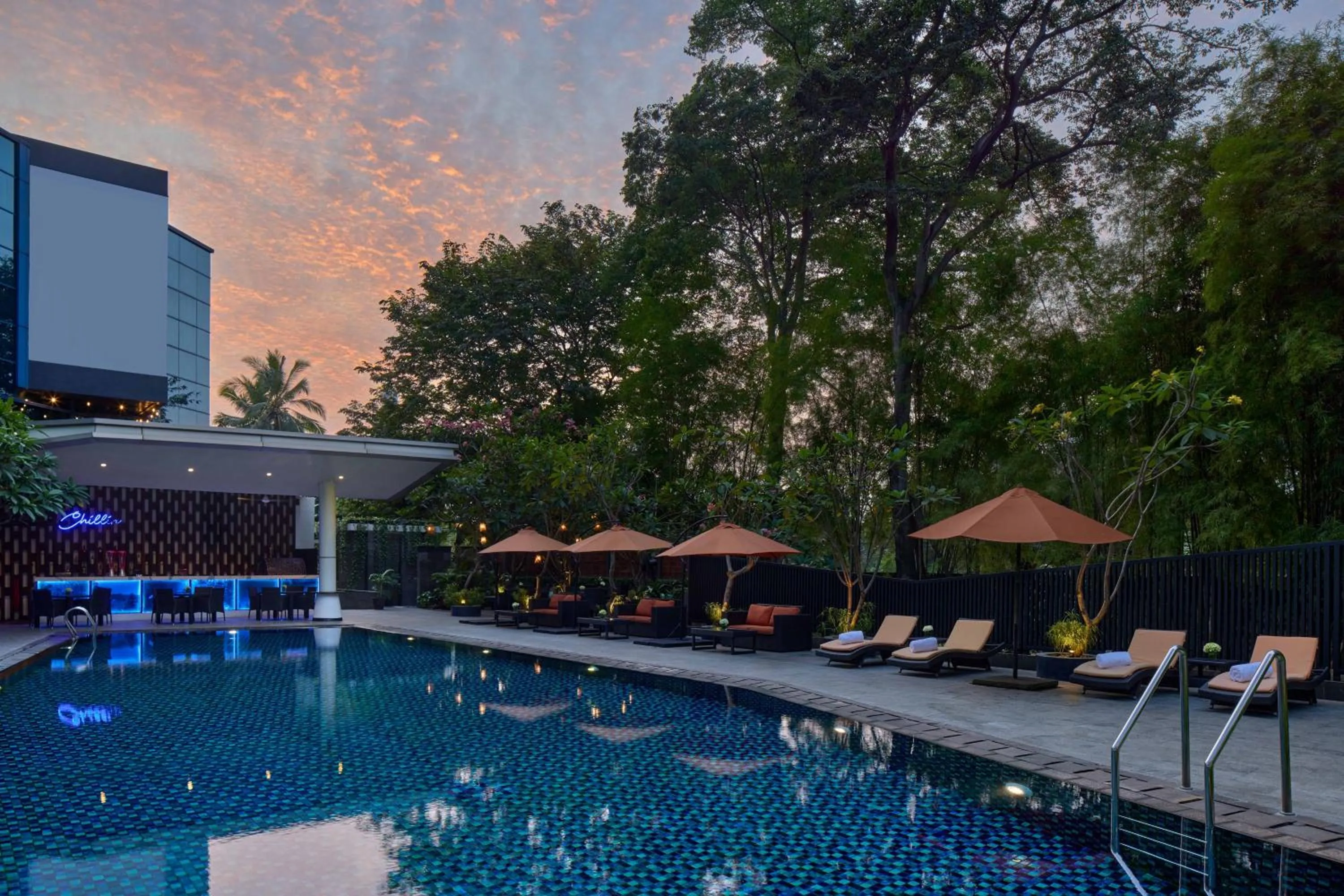 Garden in Gran Melia Jakarta