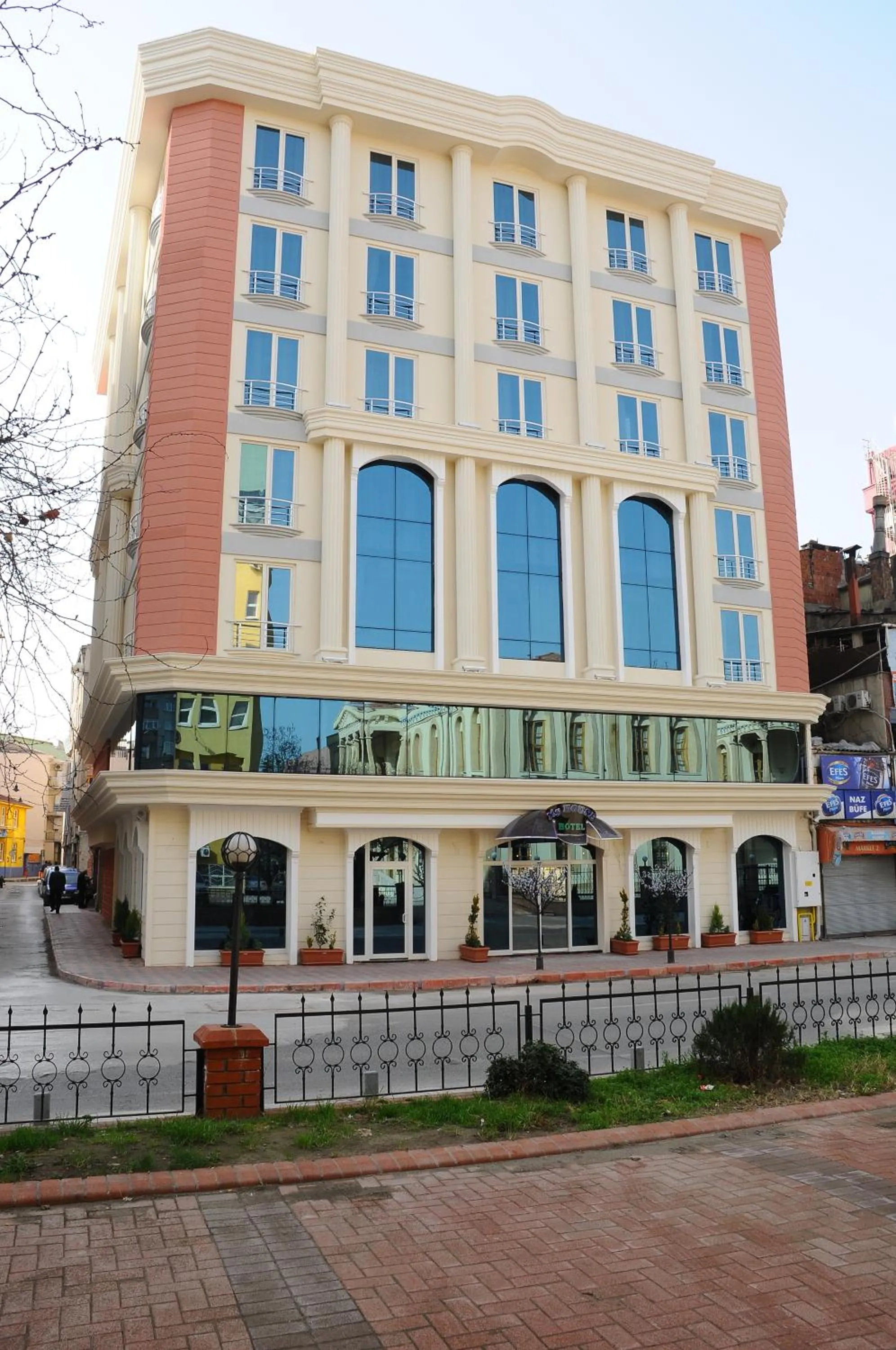 Property building in My House Otel