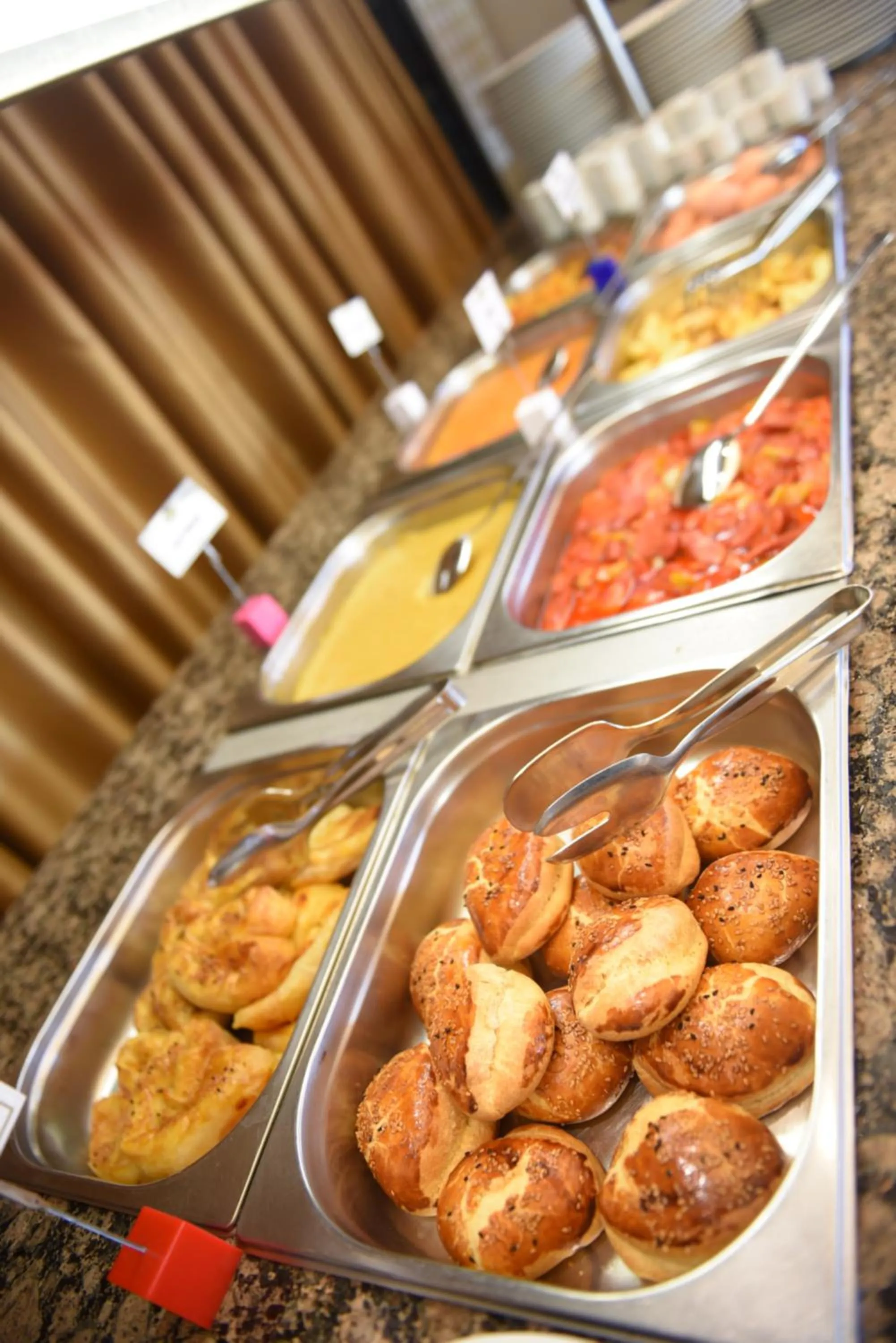 Buffet breakfast in My House Otel