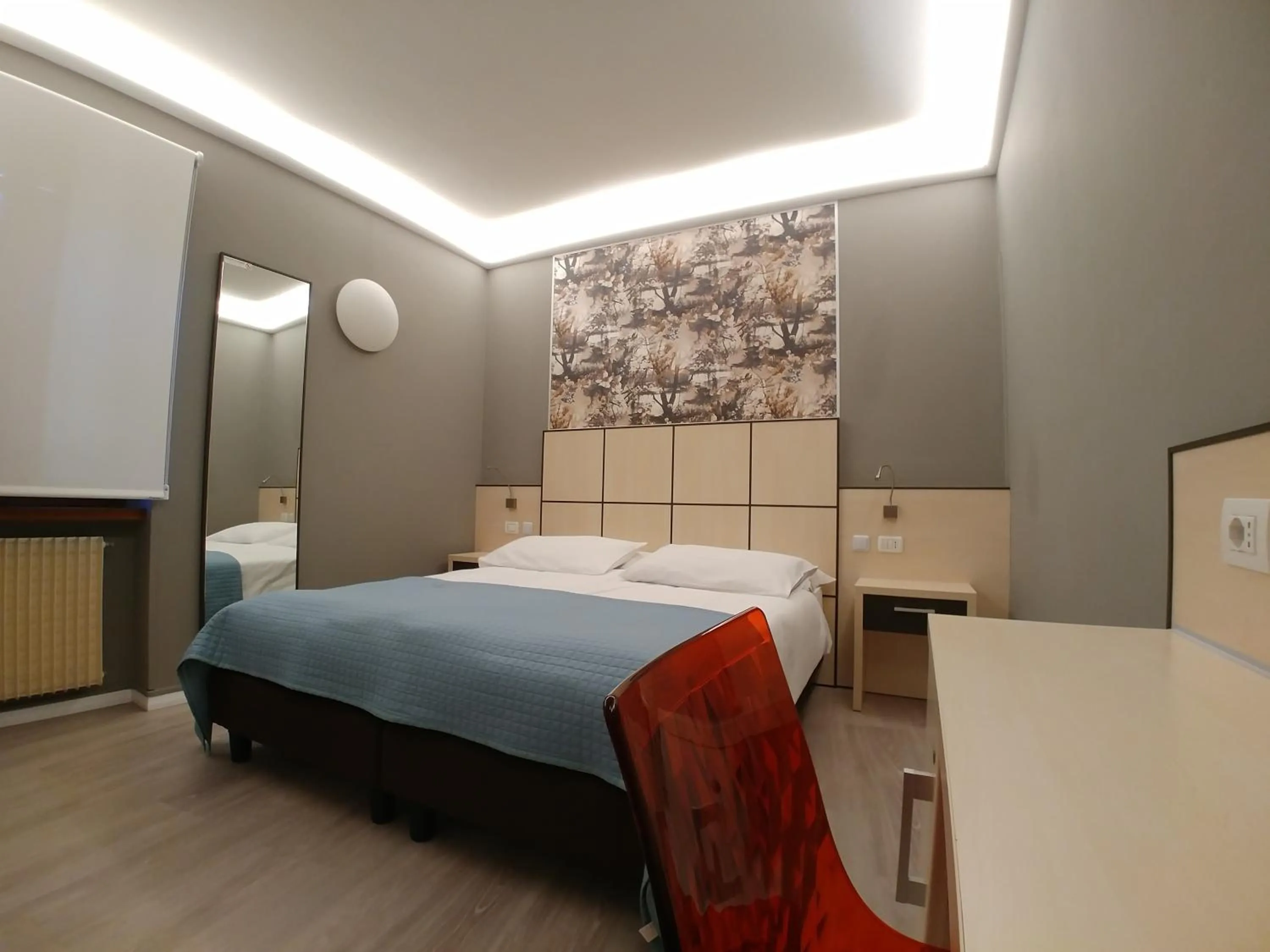 Bedroom, Bed in Albergo Aurora