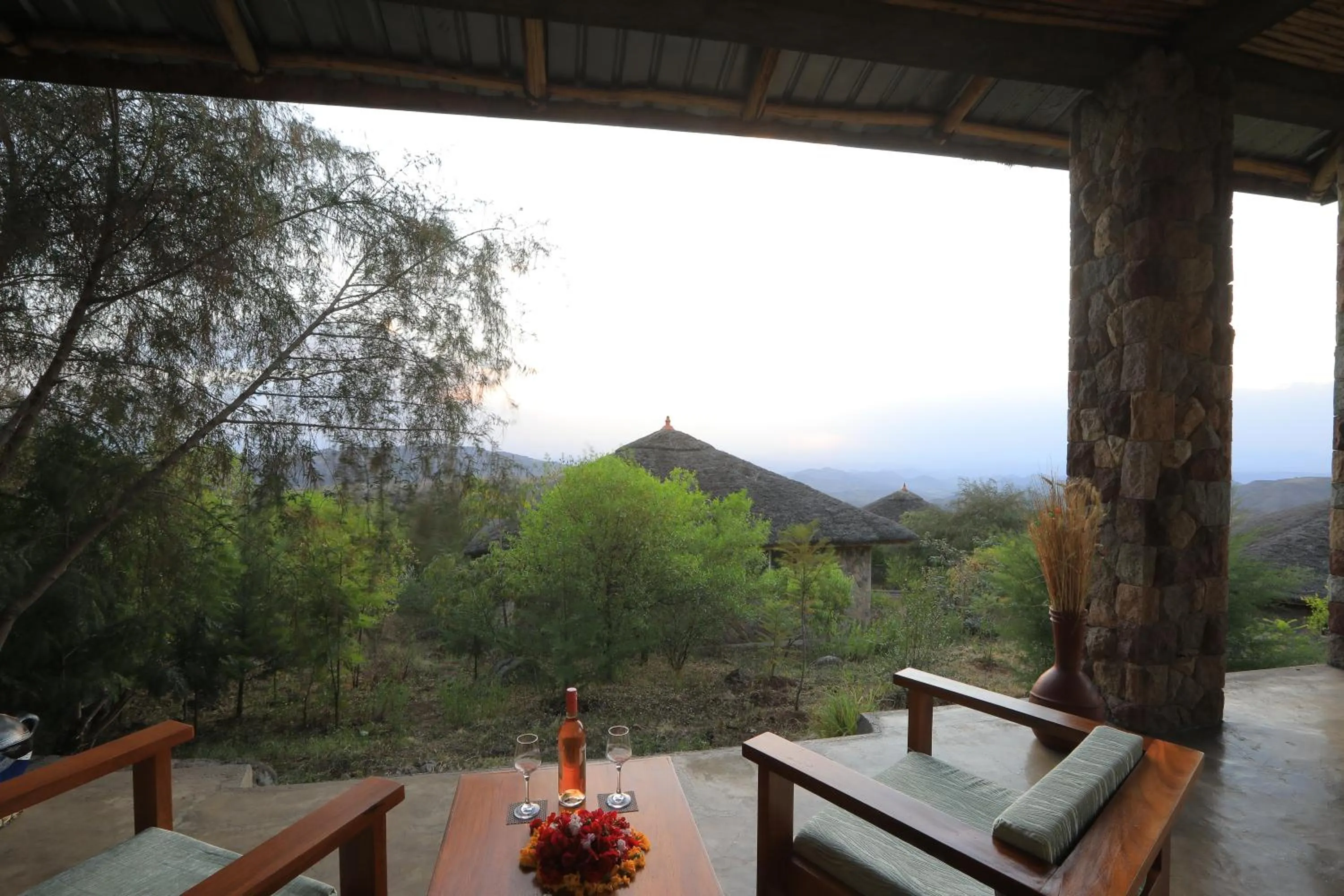 Balcony/Terrace in Mezena Resort & SPA