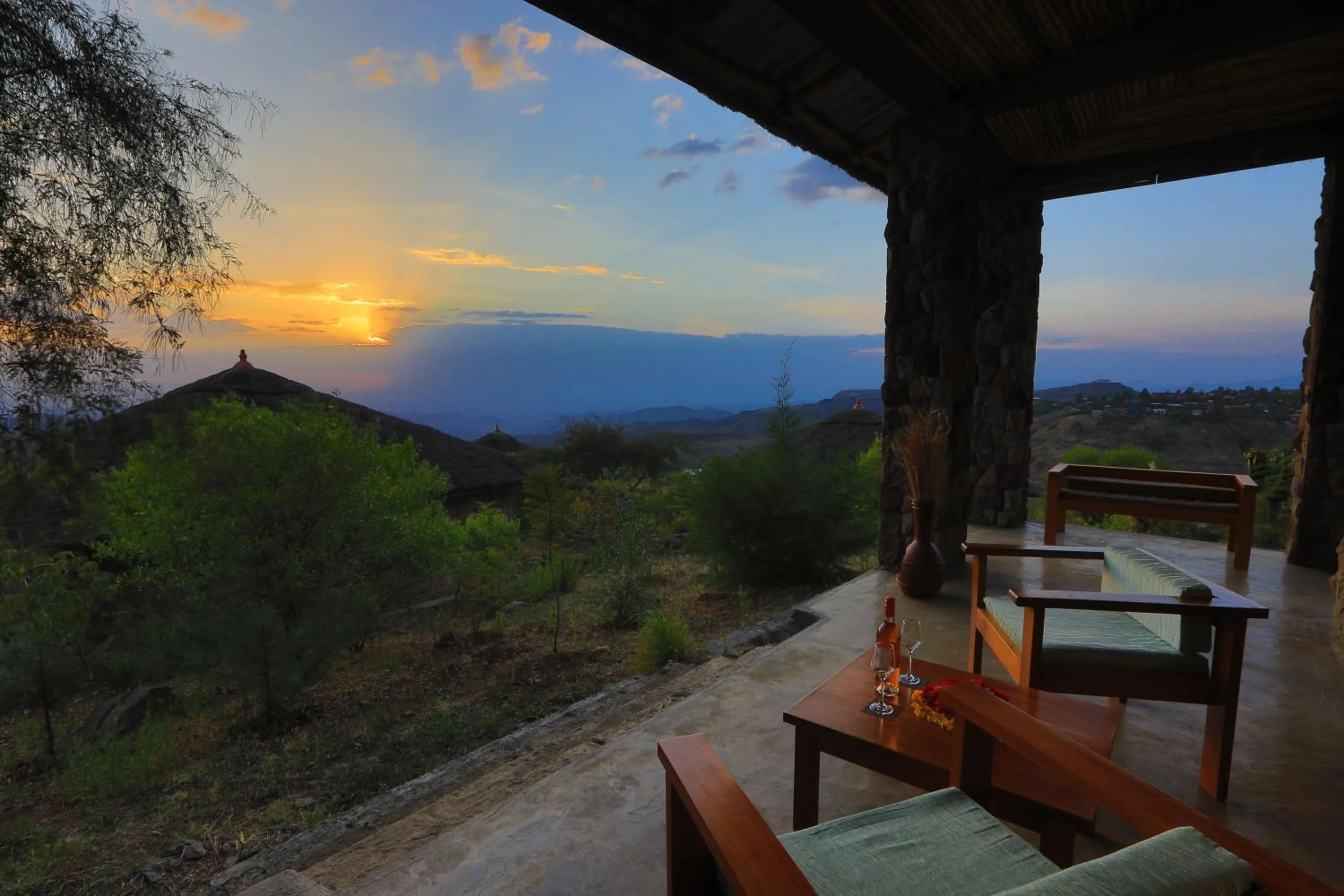 Balcony/Terrace in Mezena Resort & SPA