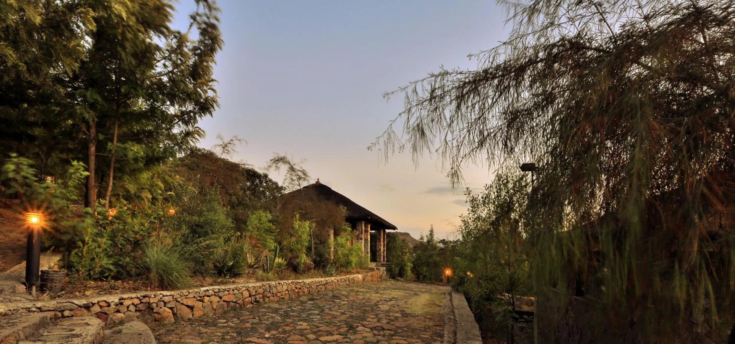 Garden view in Mezena Resort & SPA