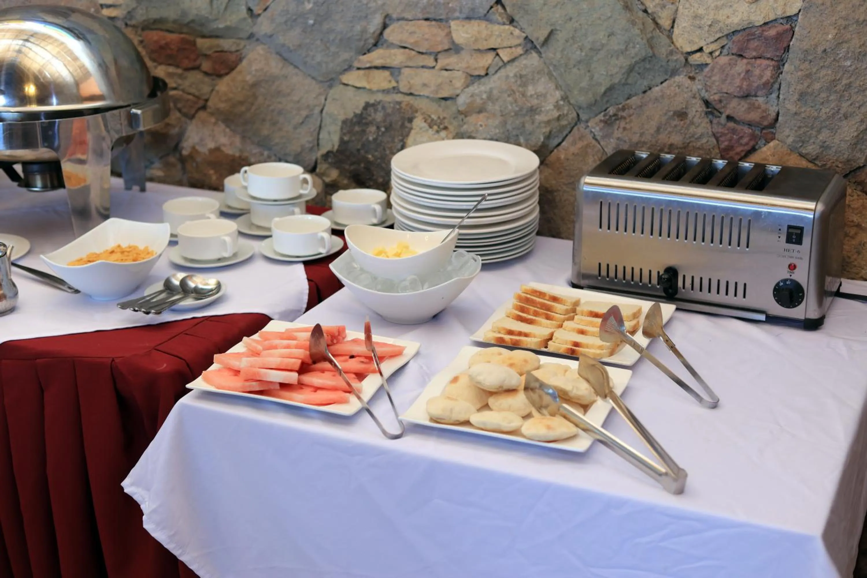 Continental breakfast in Mezena Resort & SPA