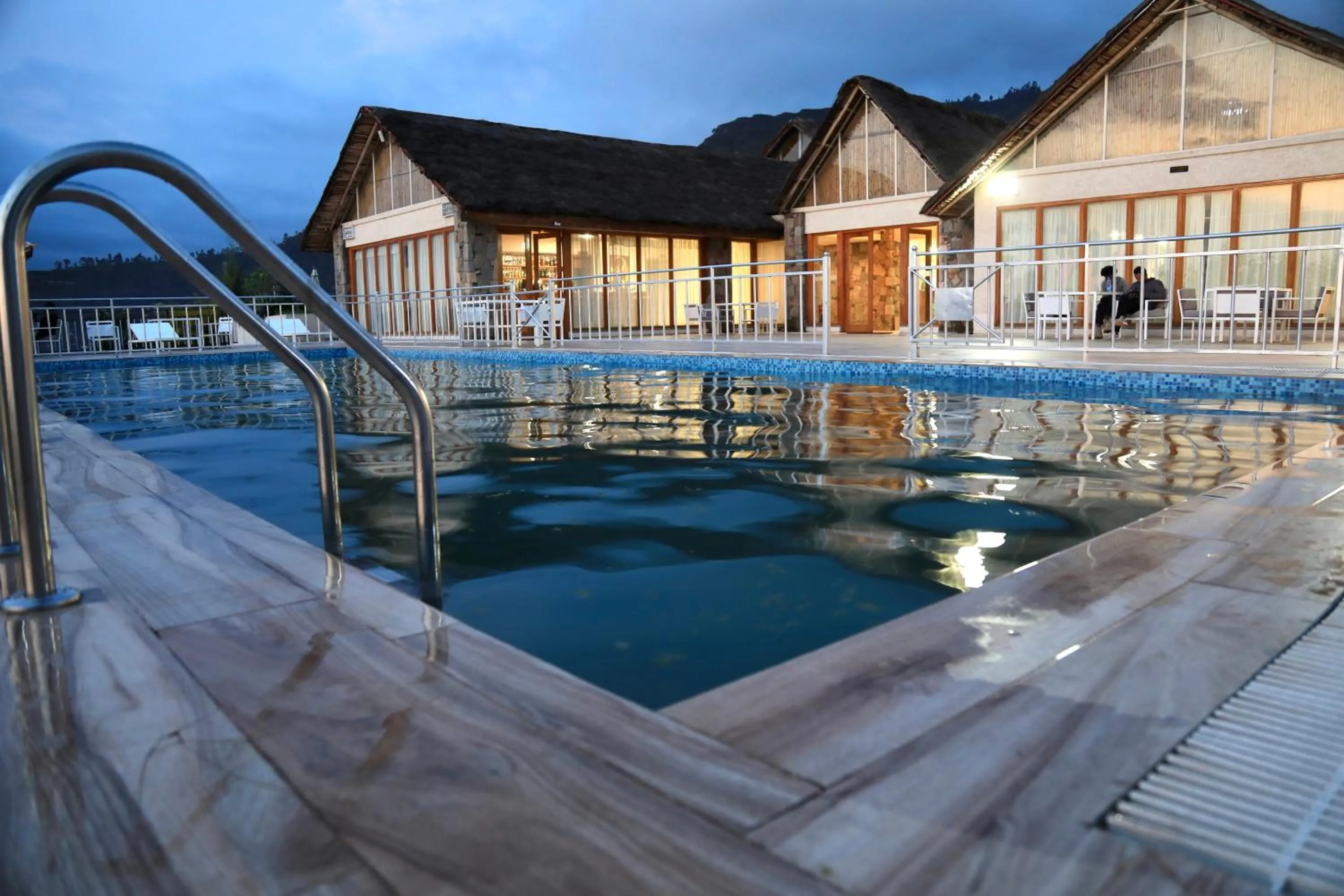 Swimming pool in Mezena Resort & SPA