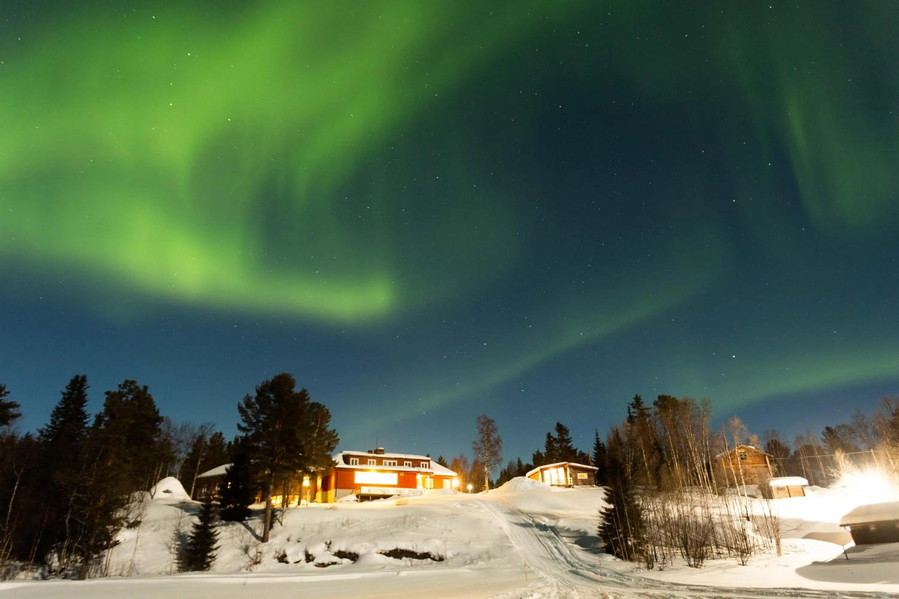 Property building in Ammarnäs Wärdshus