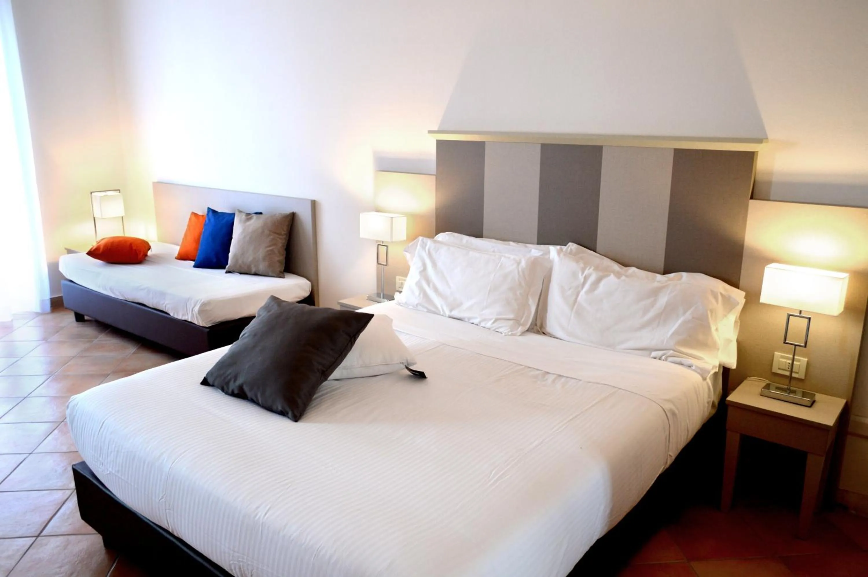 Bed in Hotel Gajeta