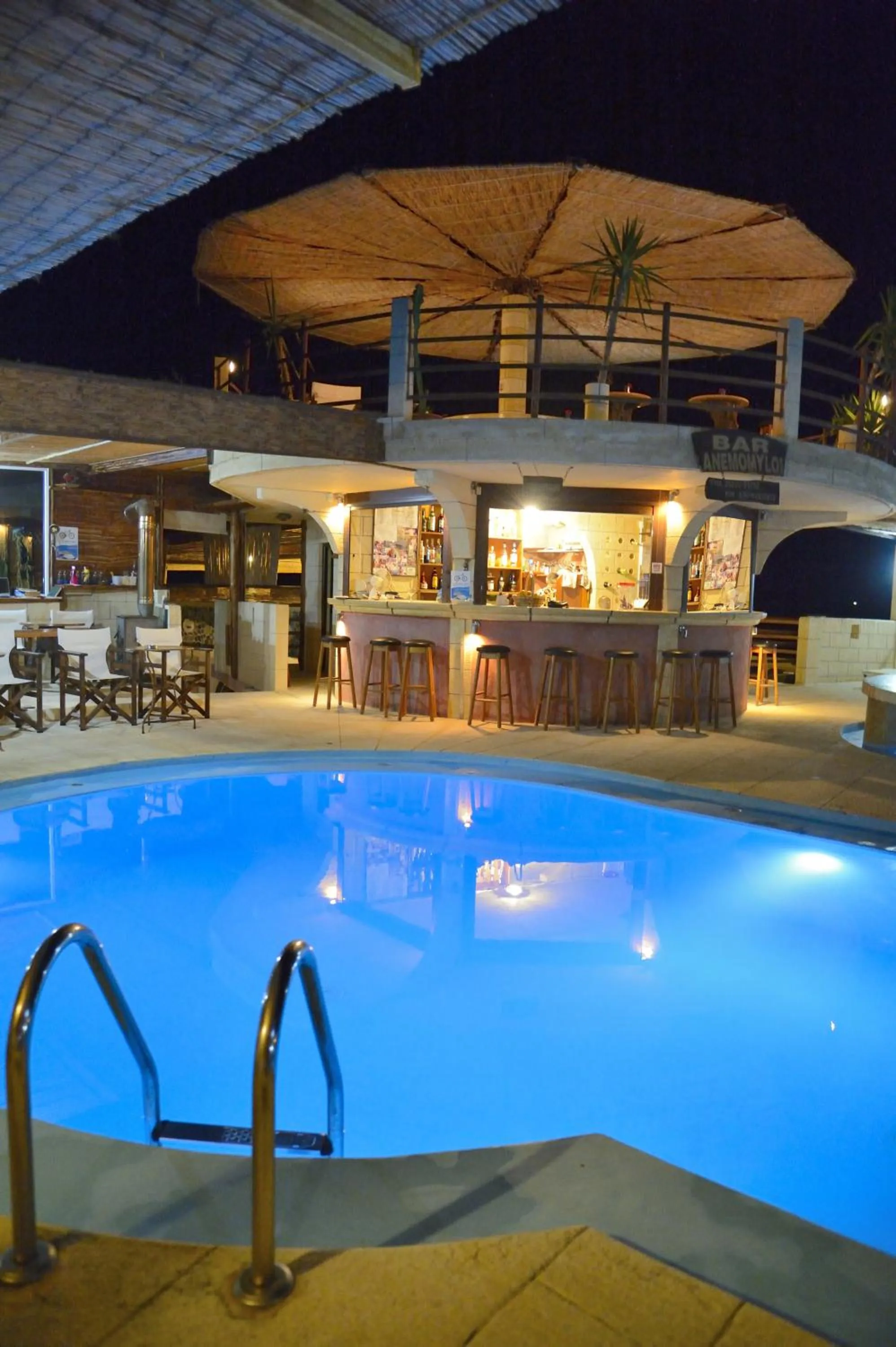 Swimming pool in Anemomili Village