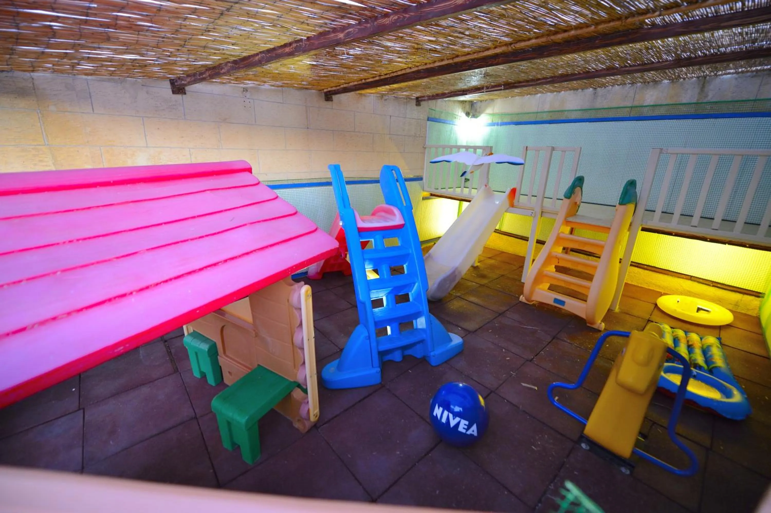 Children play ground in Anemomili Village