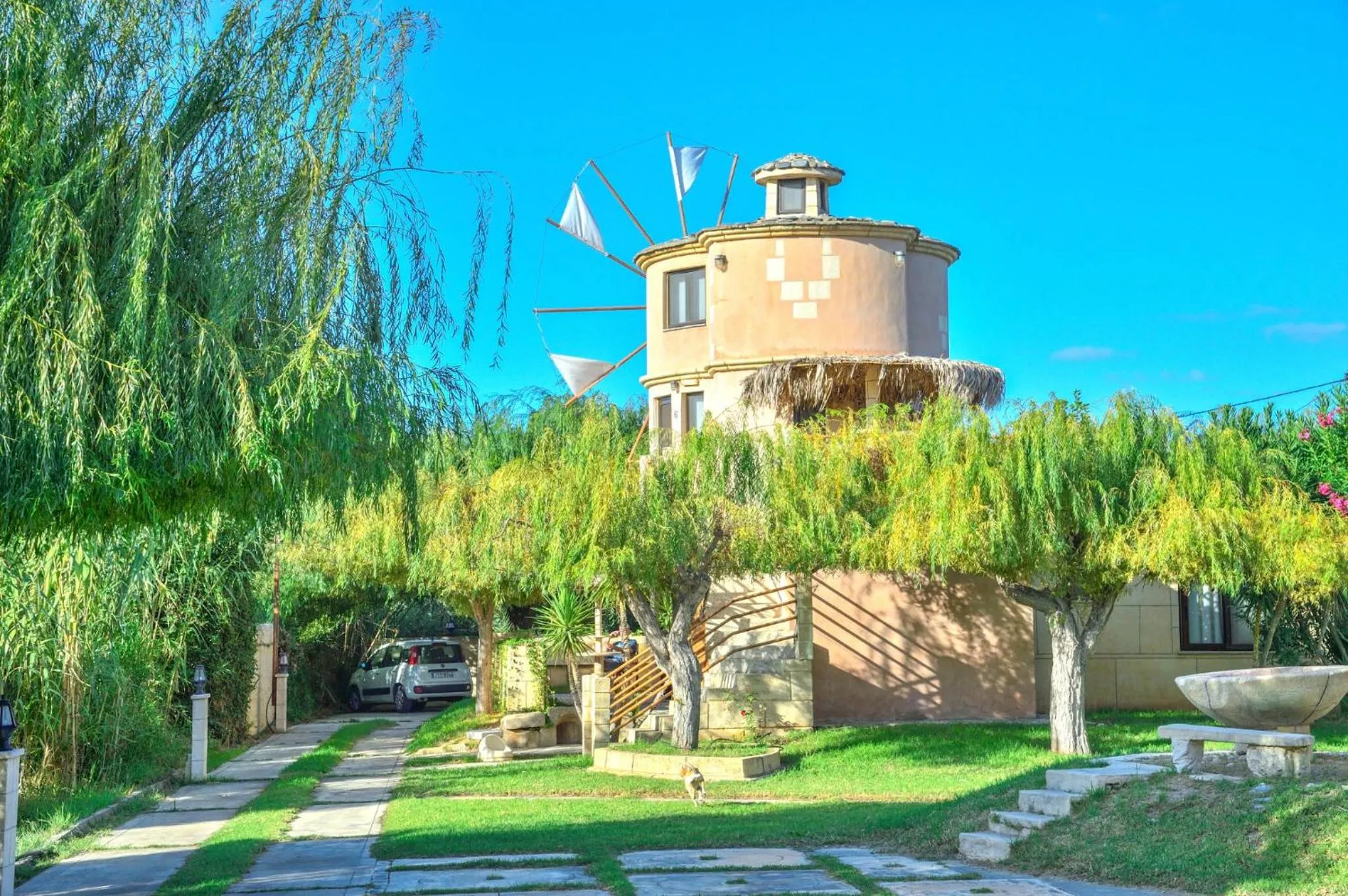 Property building in Anemomili Village