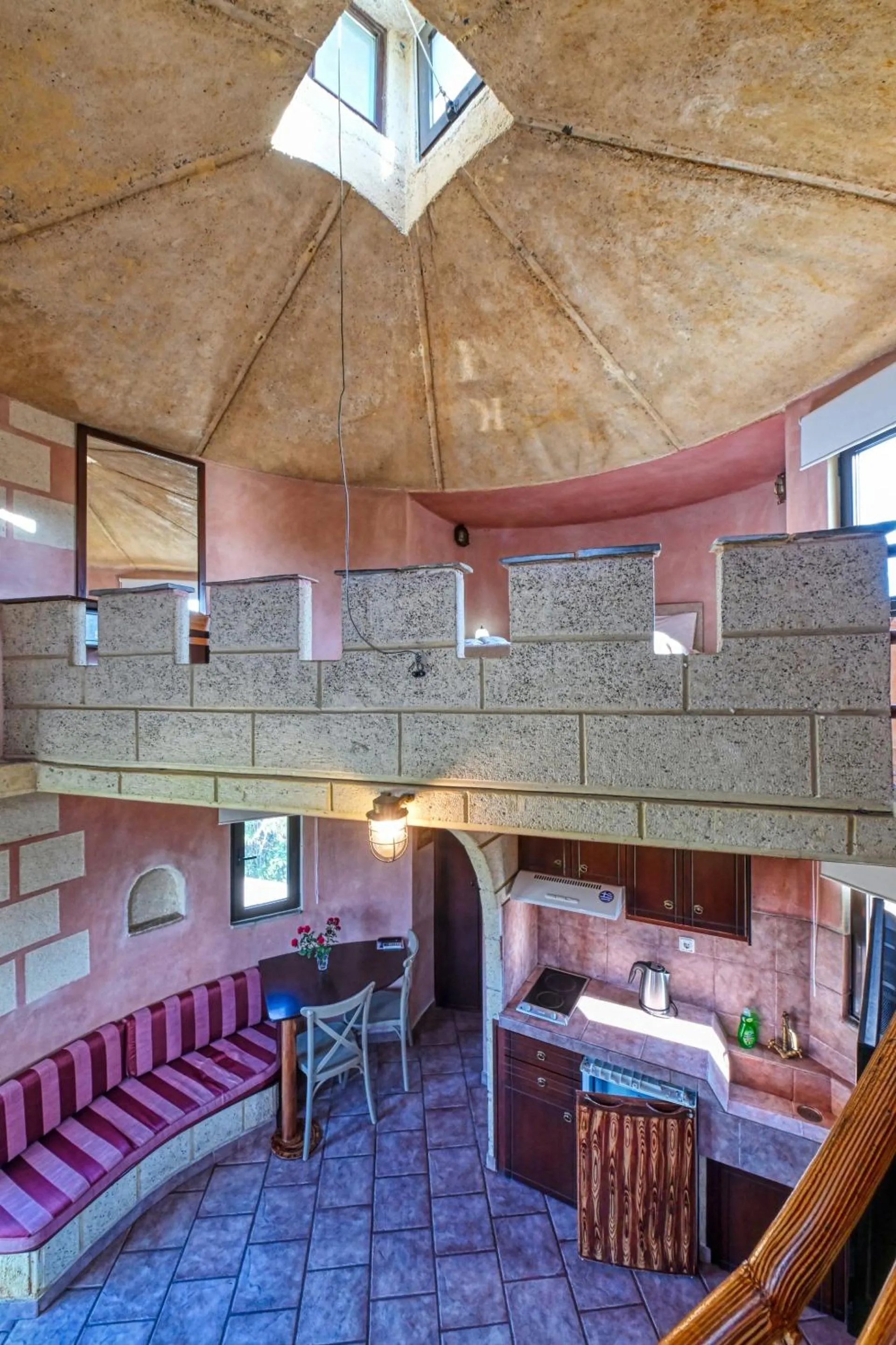 Living room in Anemomili Village