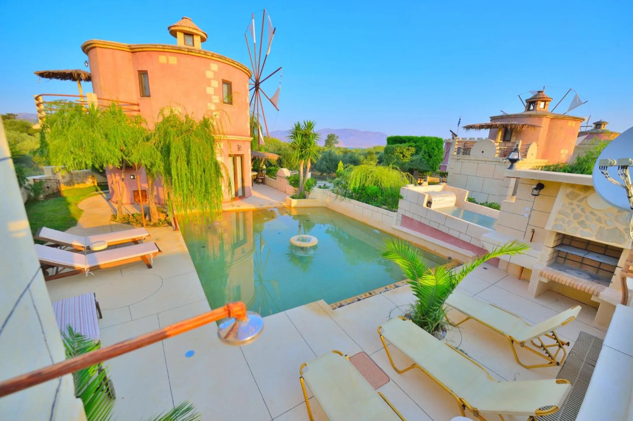 BBQ facilities in Anemomili Village