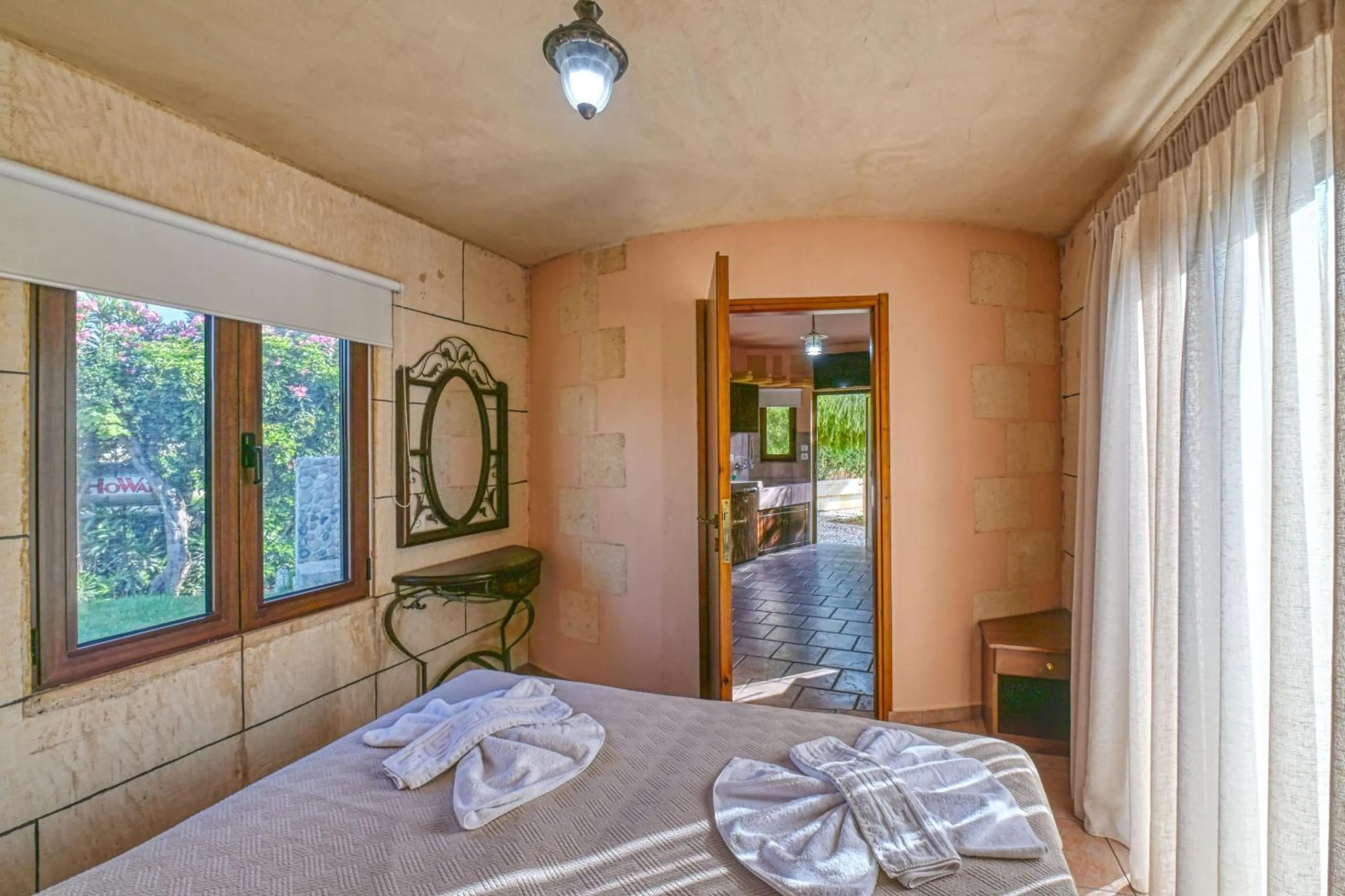 Bed in Anemomili Village