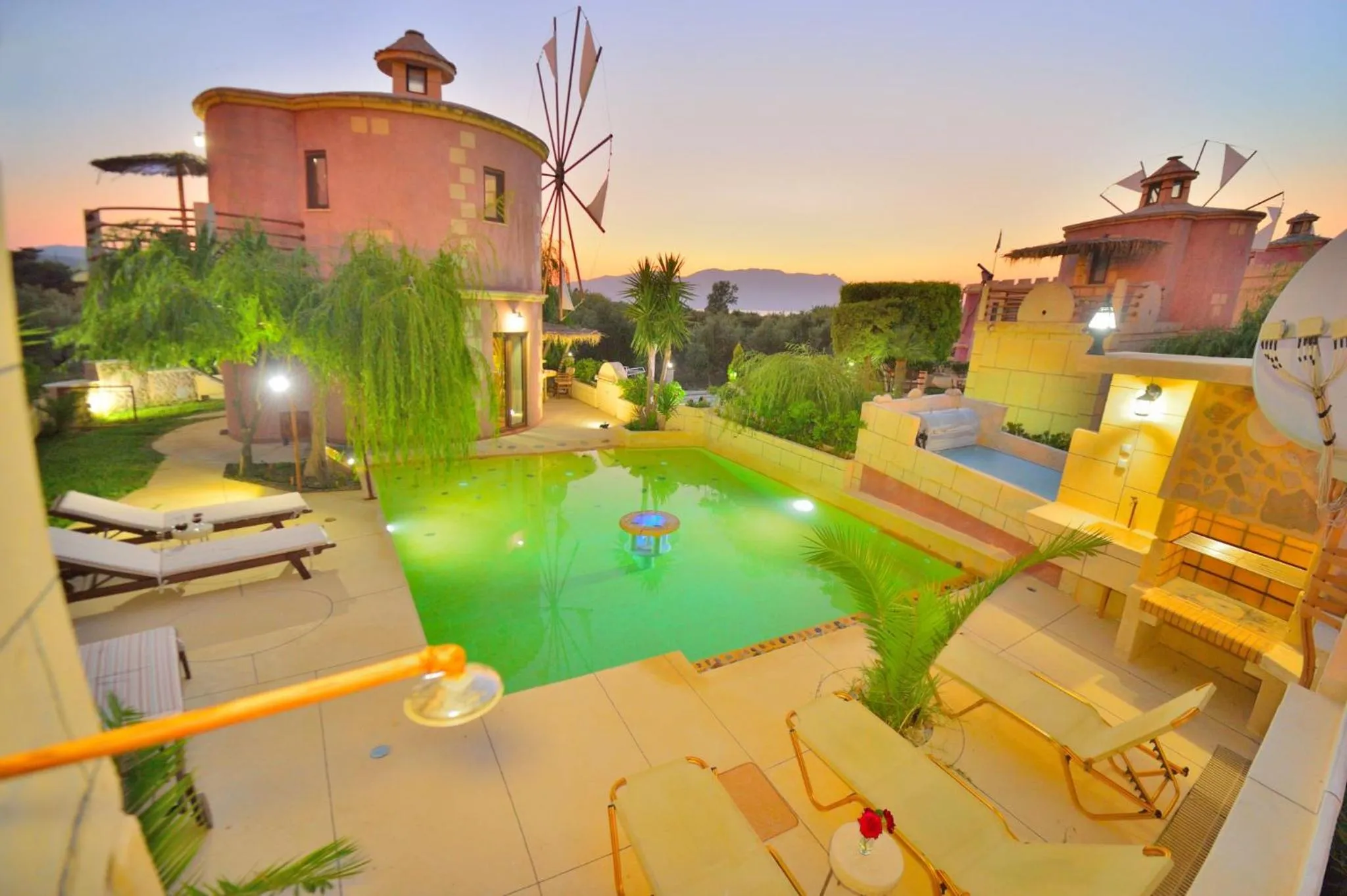 Swimming pool in Anemomili Village