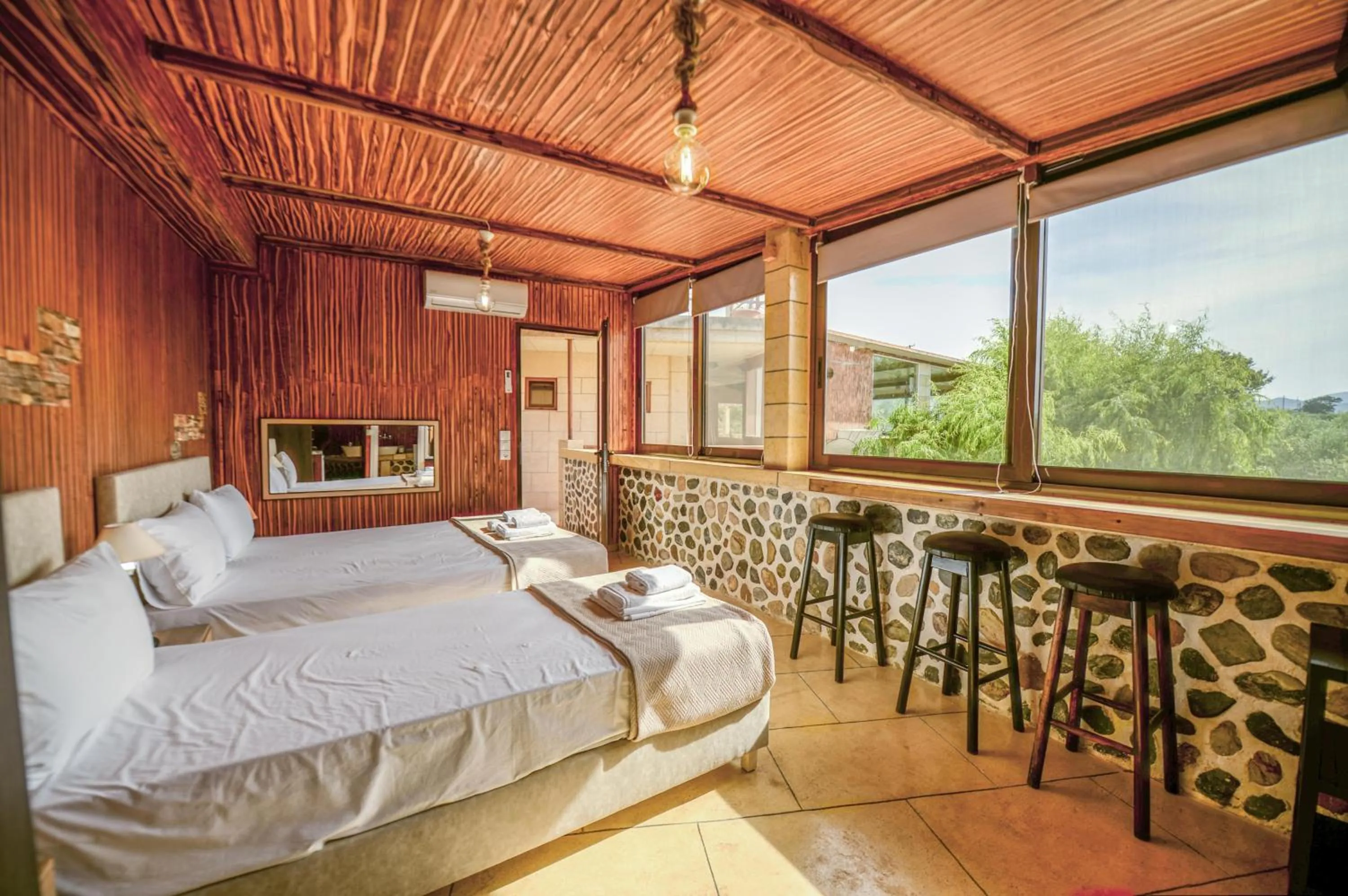 Bed in Anemomili Village