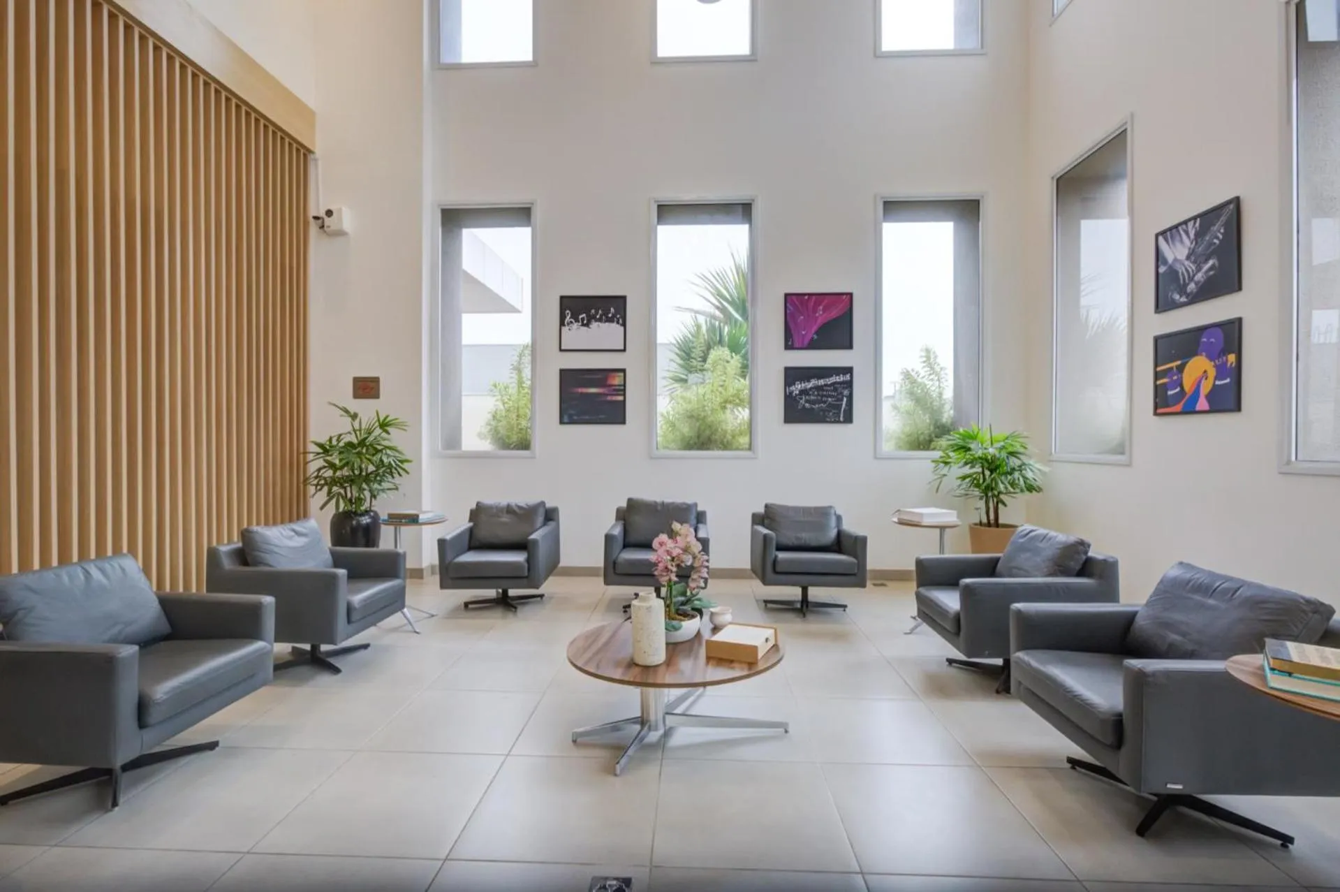 Lobby or reception in Transamerica Fit Jacareí