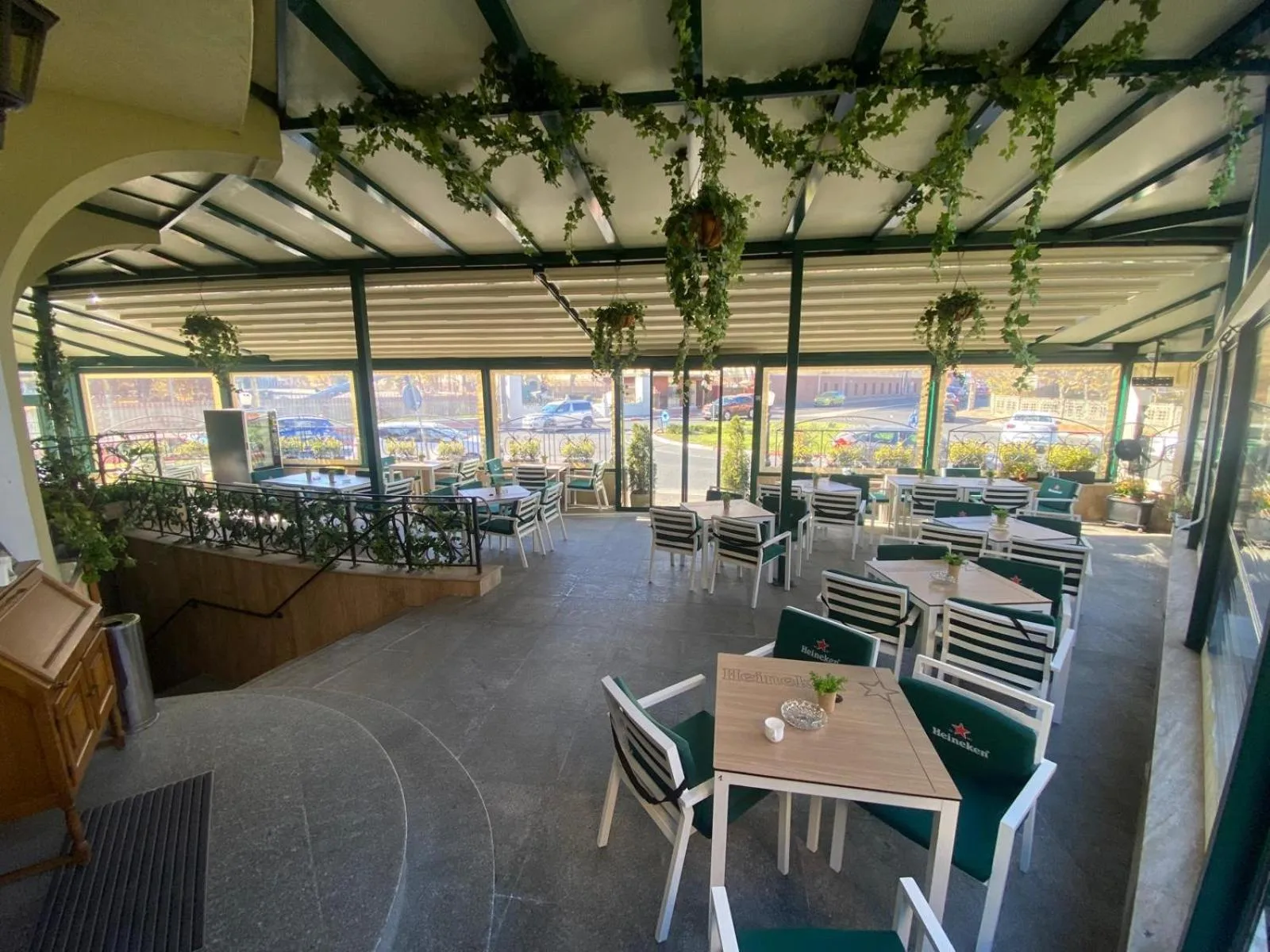 Balcony/Terrace in Hotel Gallant Sibiu