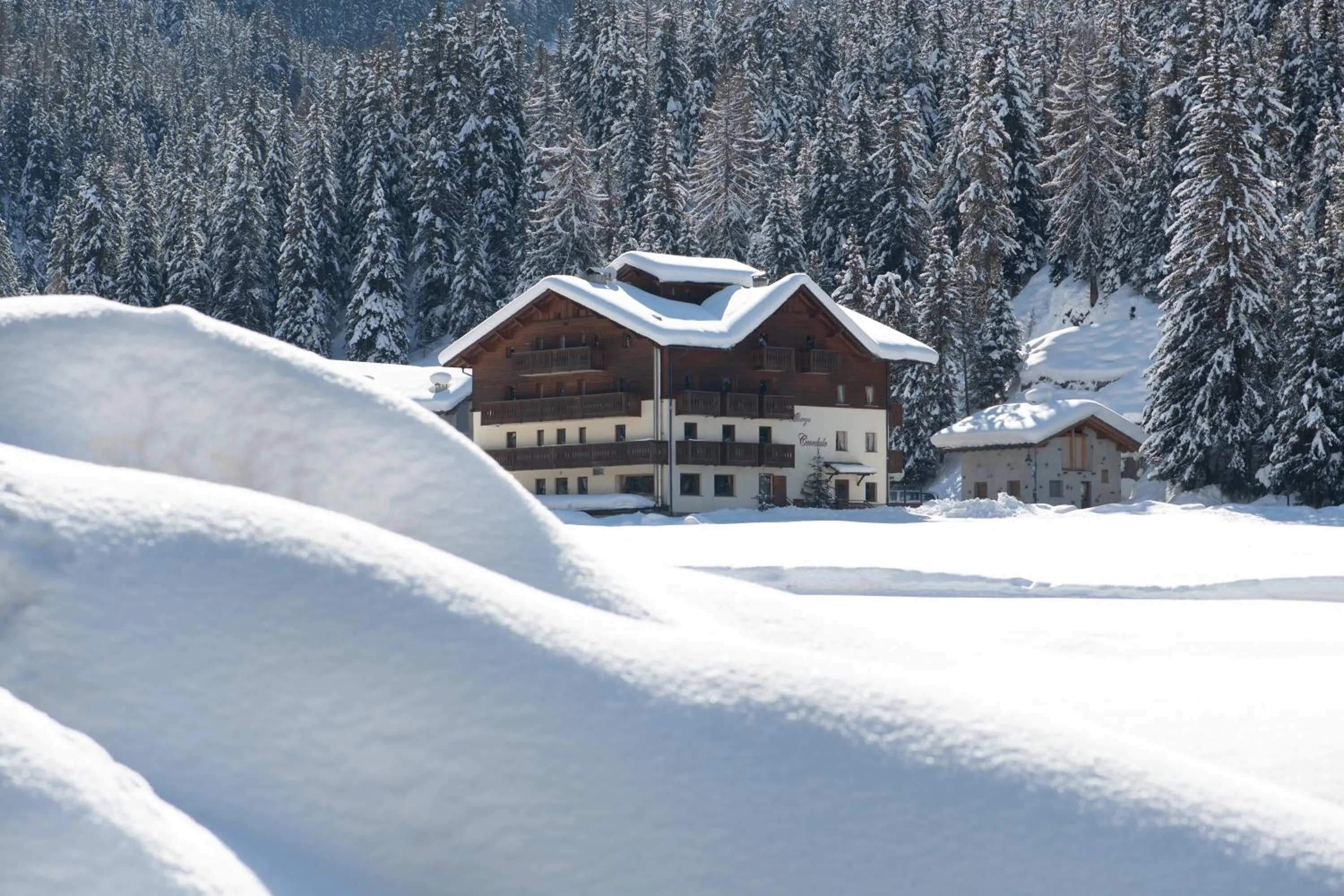 Property building in Hotel Cevedale